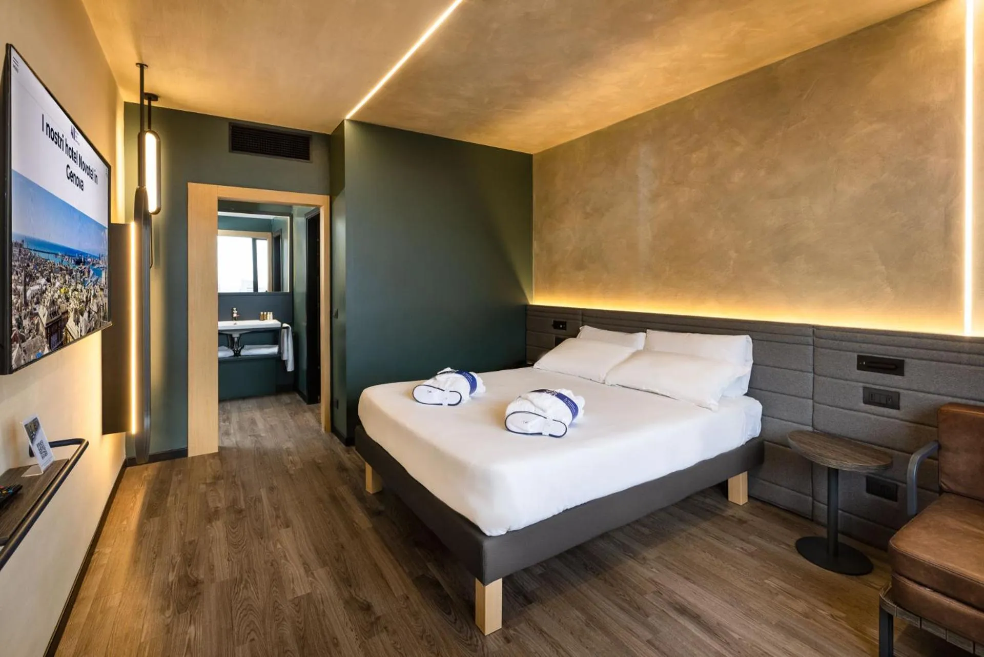 Bedroom, Bed in Novotel Genova City