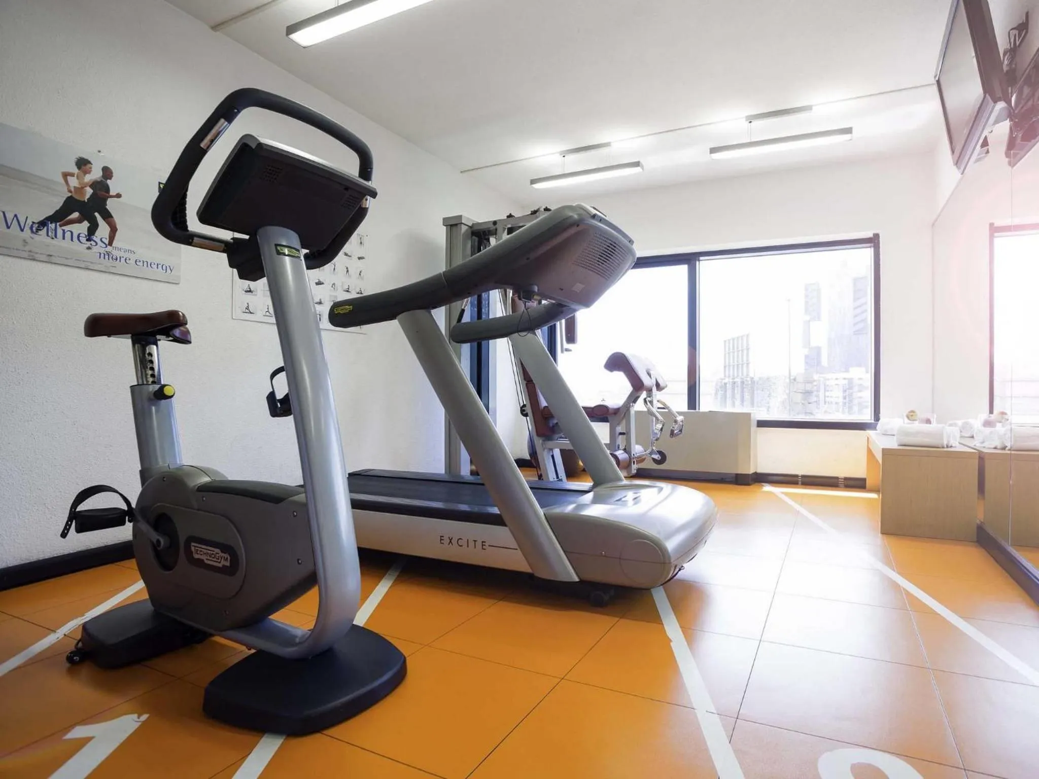 Fitness centre/facilities in Novotel Genova City