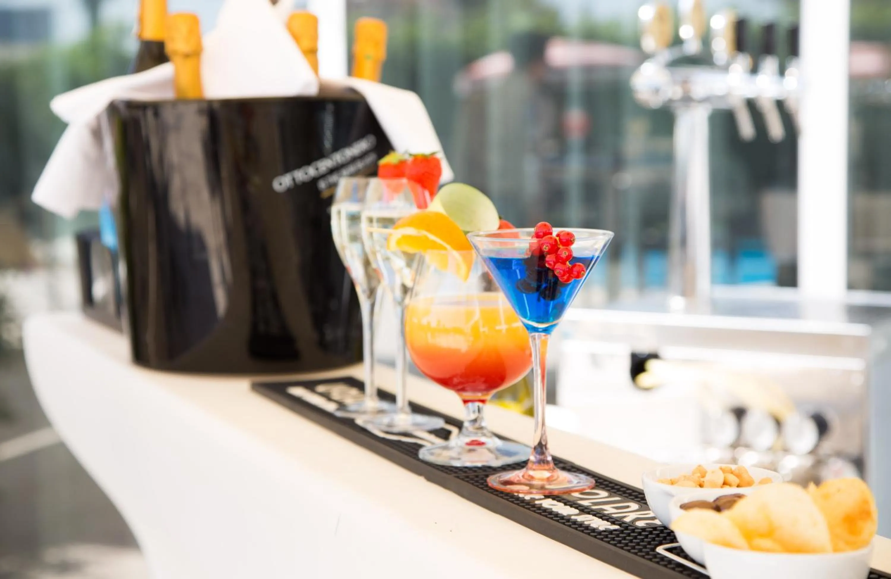 Pool view in Best Western Plus Hotel Farnese