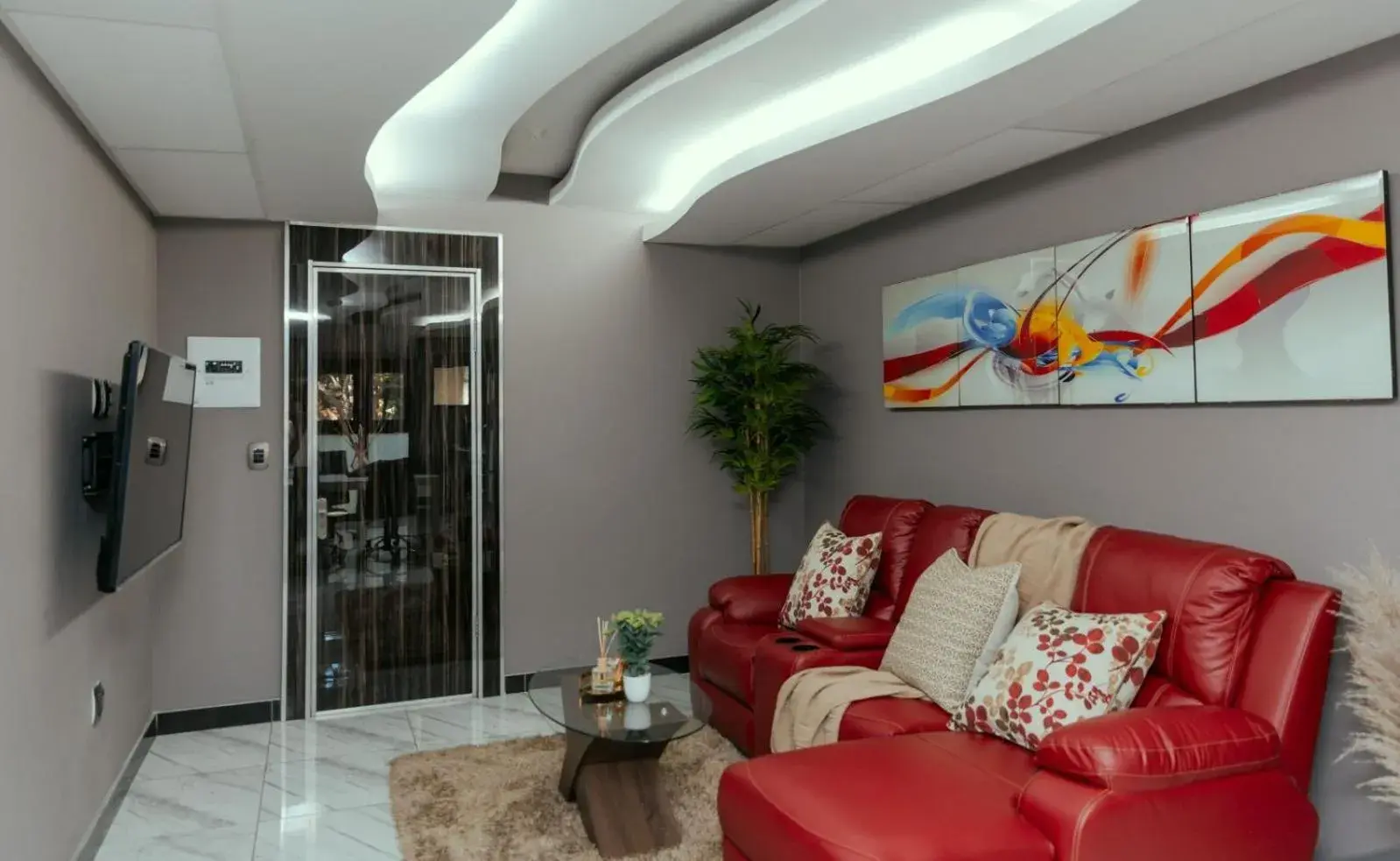 Living room in Monte La Vue Hotel Living room in Monte La Vue Hotel