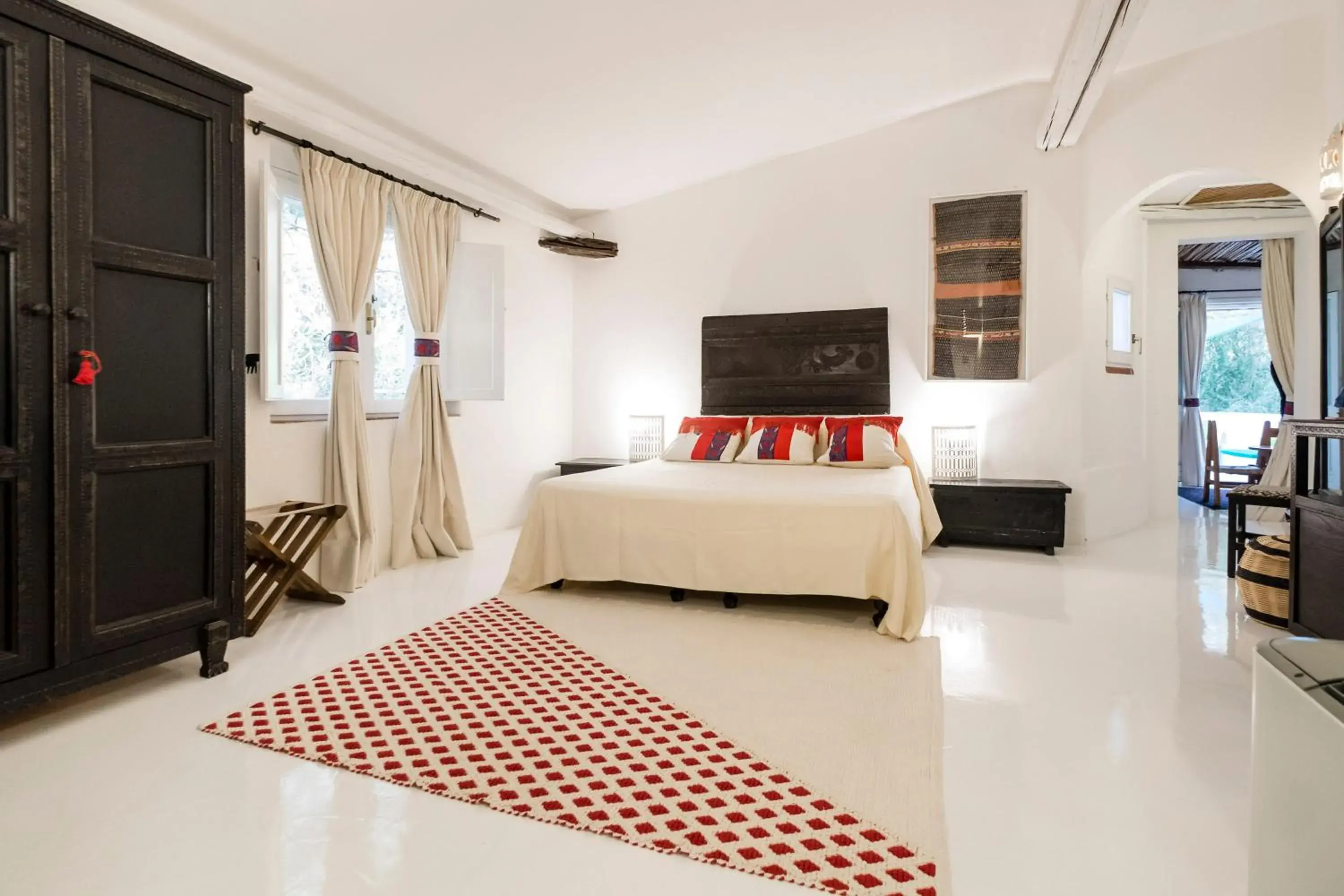 Bed in Su Gologone Experience Hotel Bed in Su Gologone Experience Hotel