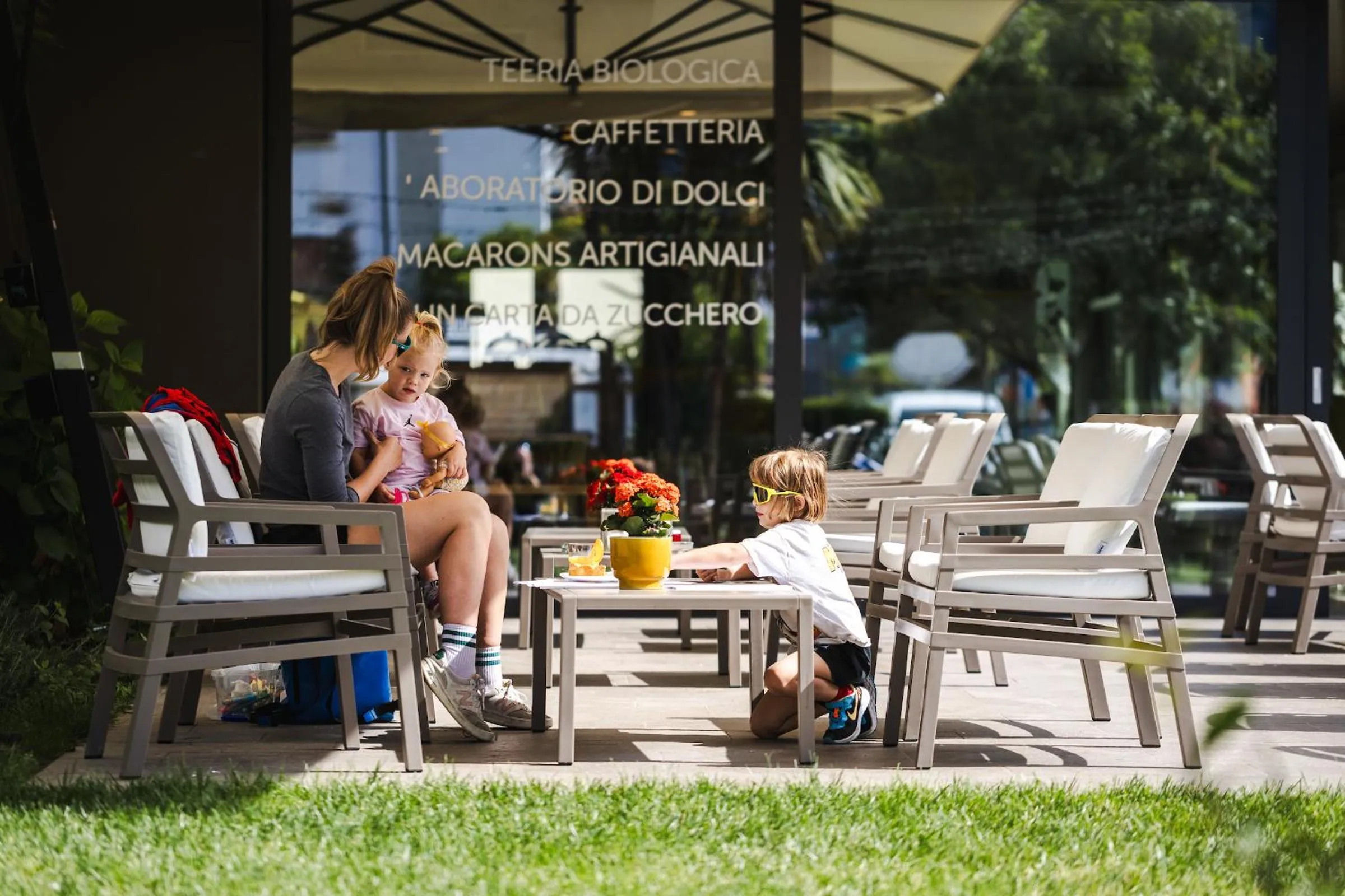 Garden in Brione Green Resort