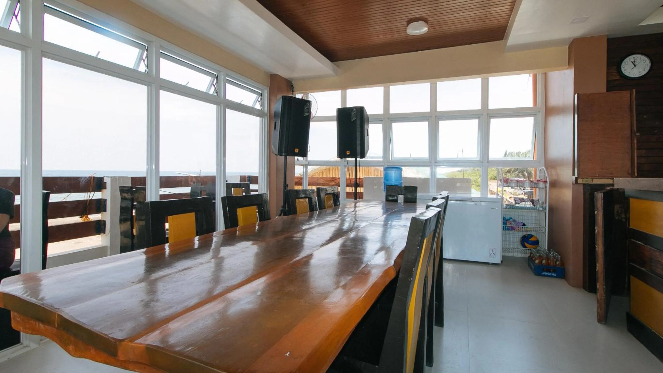 Dining area in E. Moreno Recreation Beach Resort Ilocos Sur