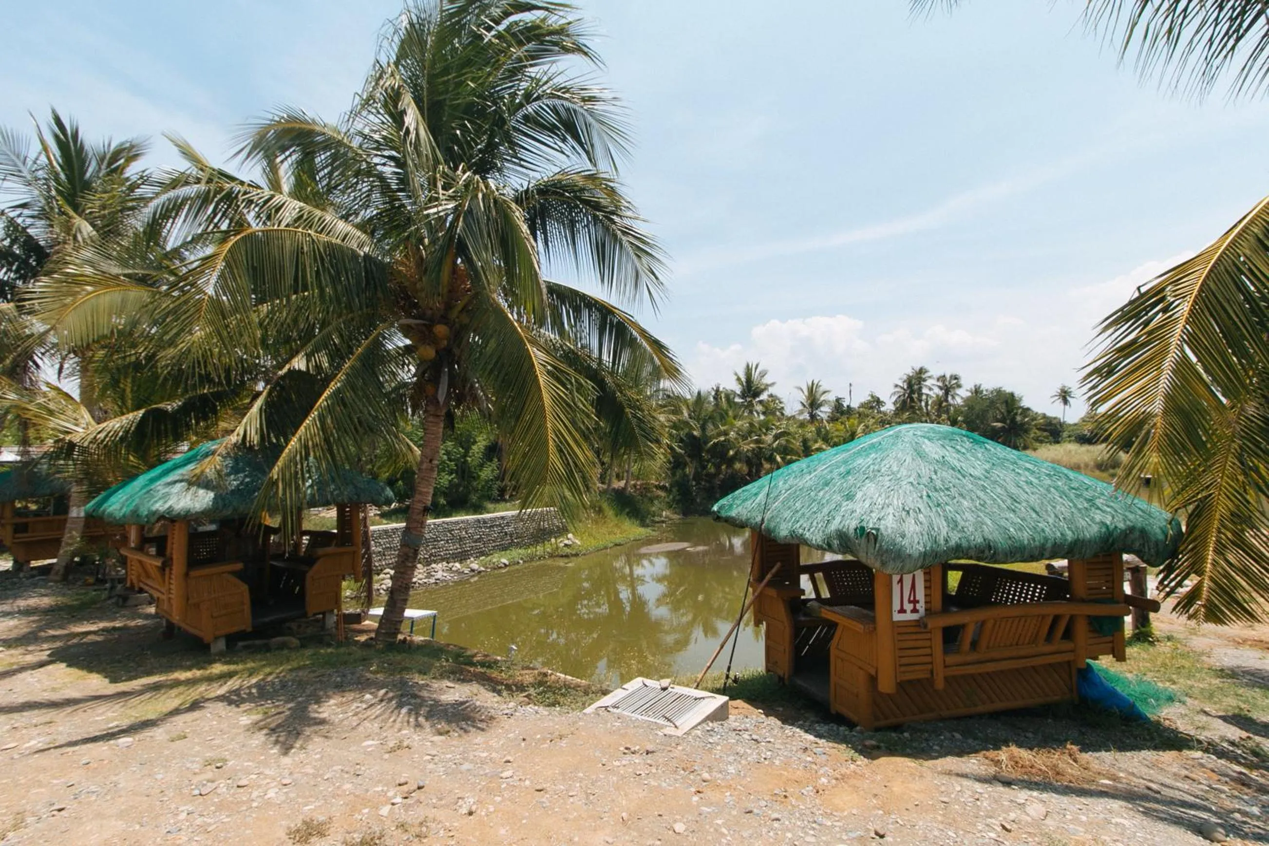Natural landscape in E. Moreno Recreation Beach Resort Ilocos Sur