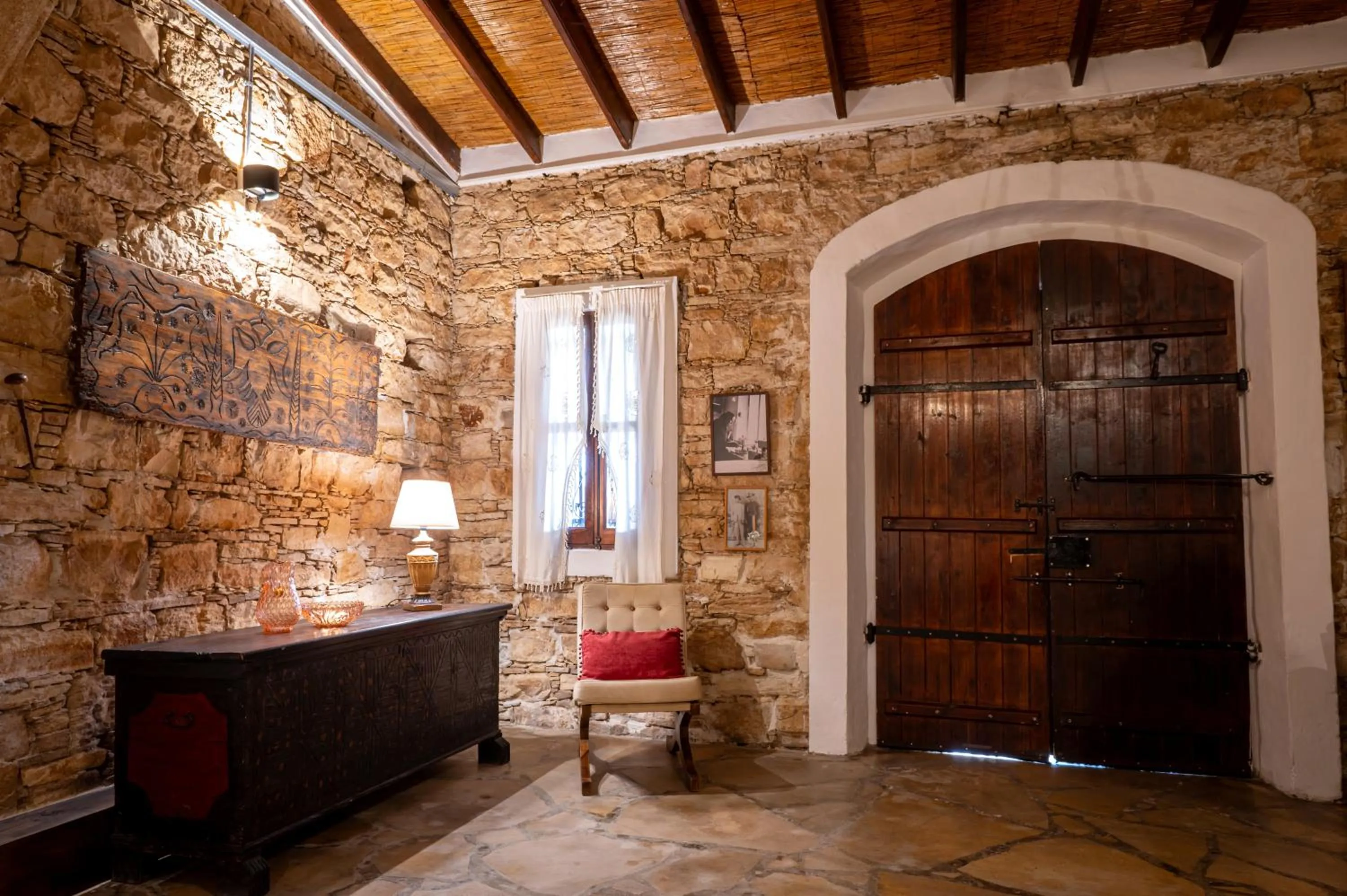 Living room in Oinoessa Traditional Boutique Guest Houses
