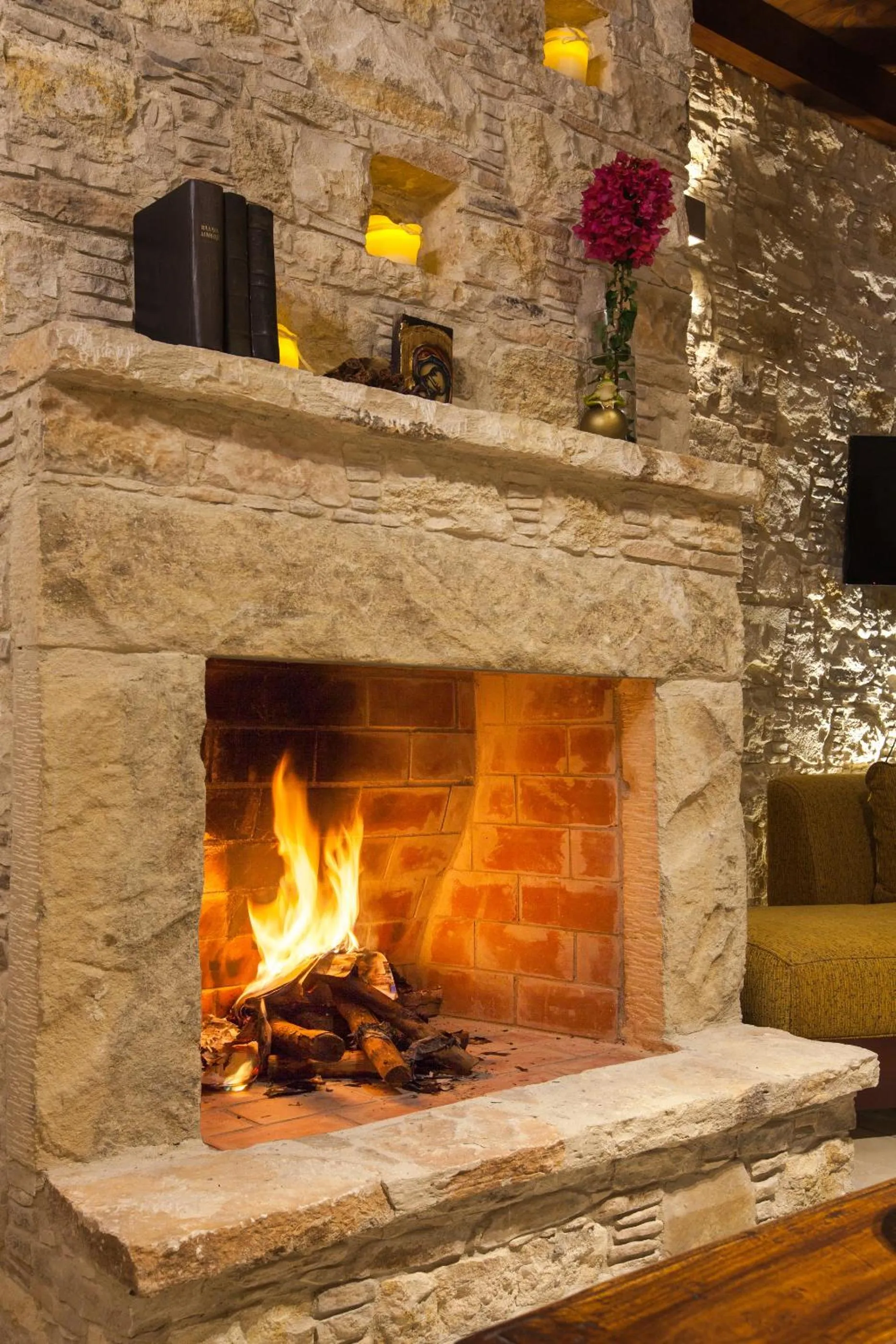 Living room in Oinoessa Traditional Boutique Guest Houses