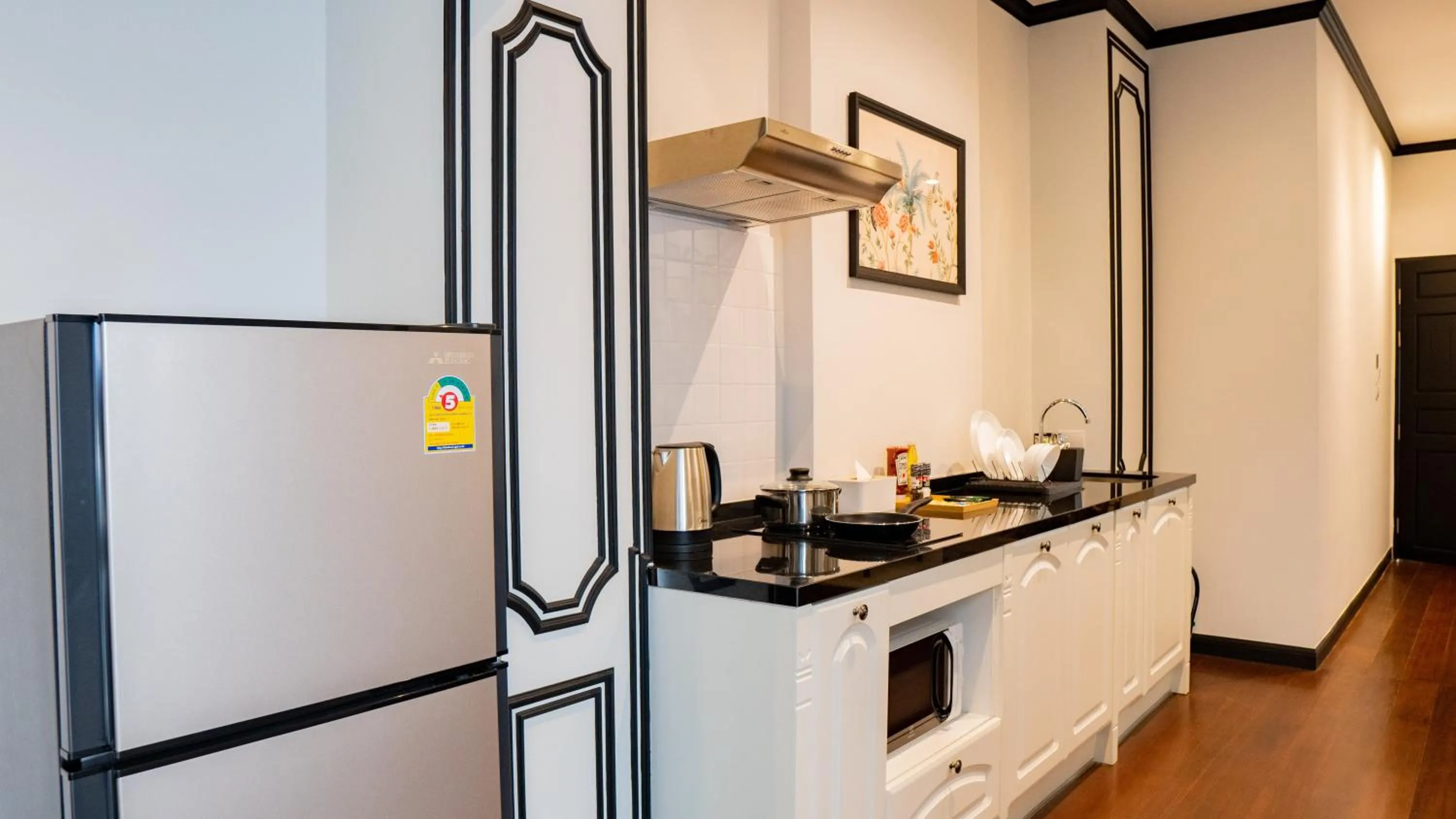 Kitchen or kitchenette in BAAN 125 STAY Phuket