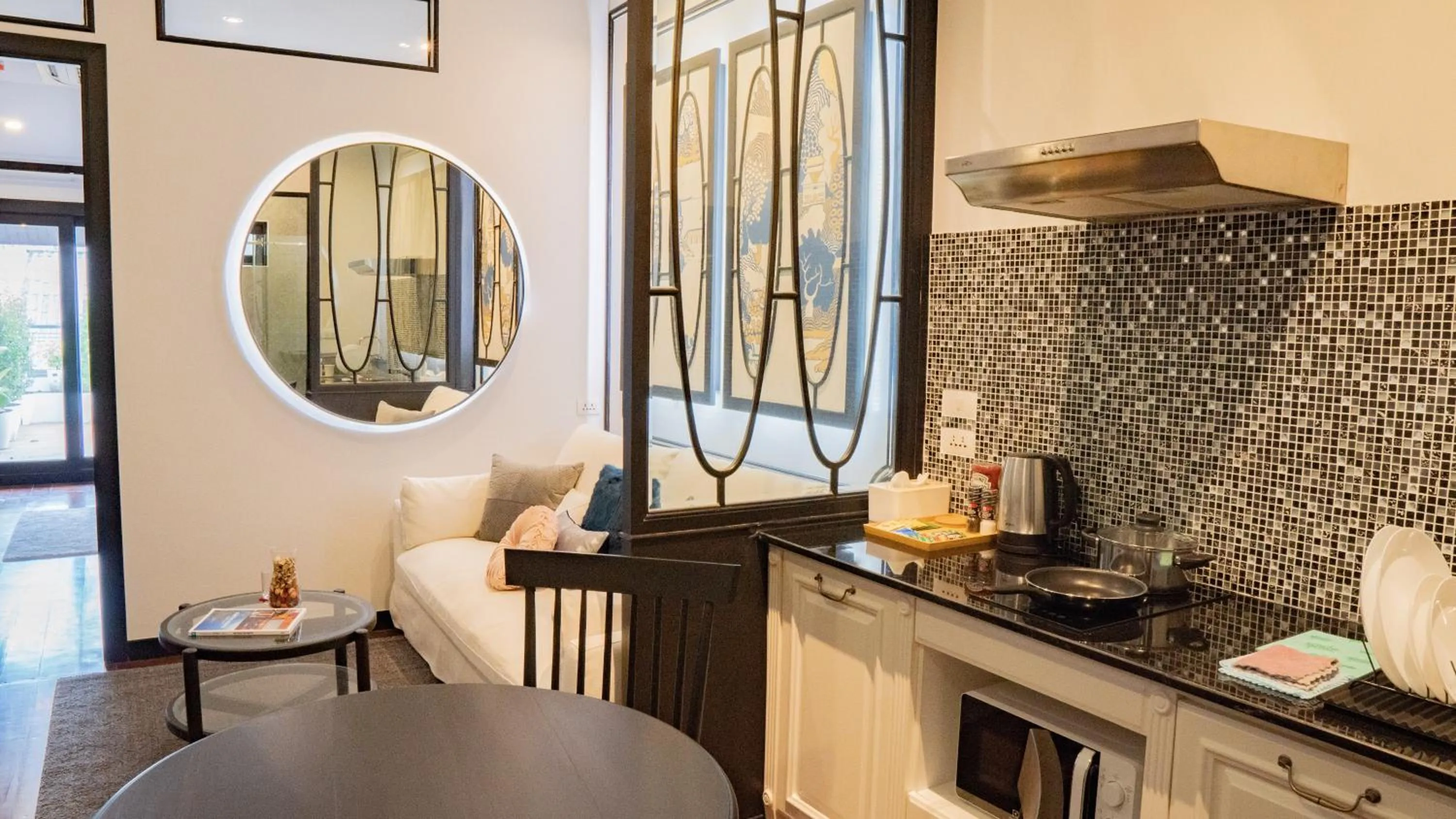 Seating area in BAAN 125 STAY Phuket