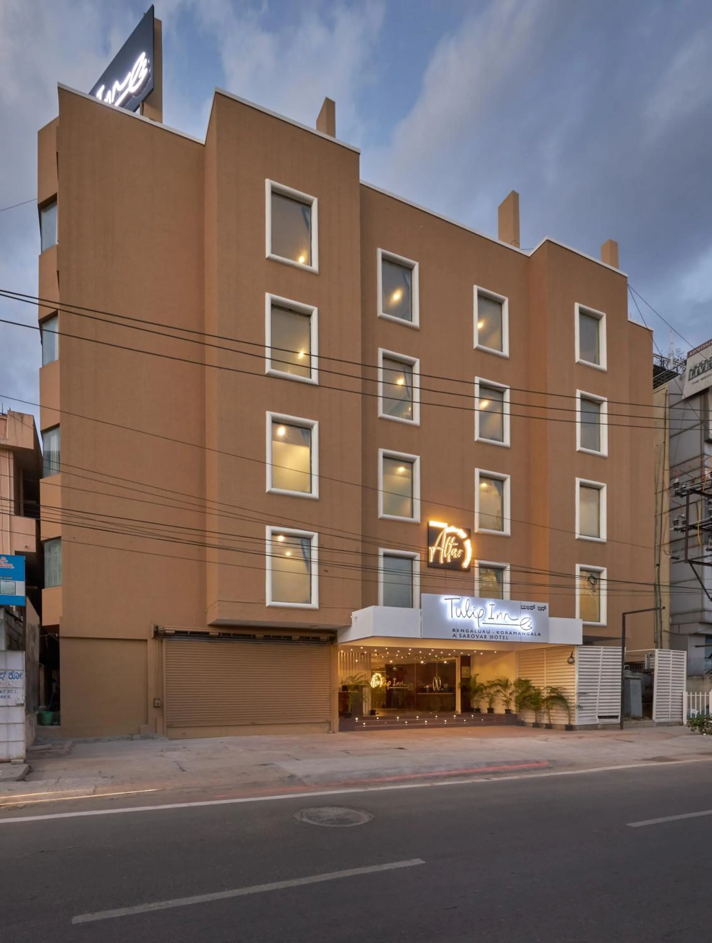 Property building in Tulip Inn Koramangala Bangalore