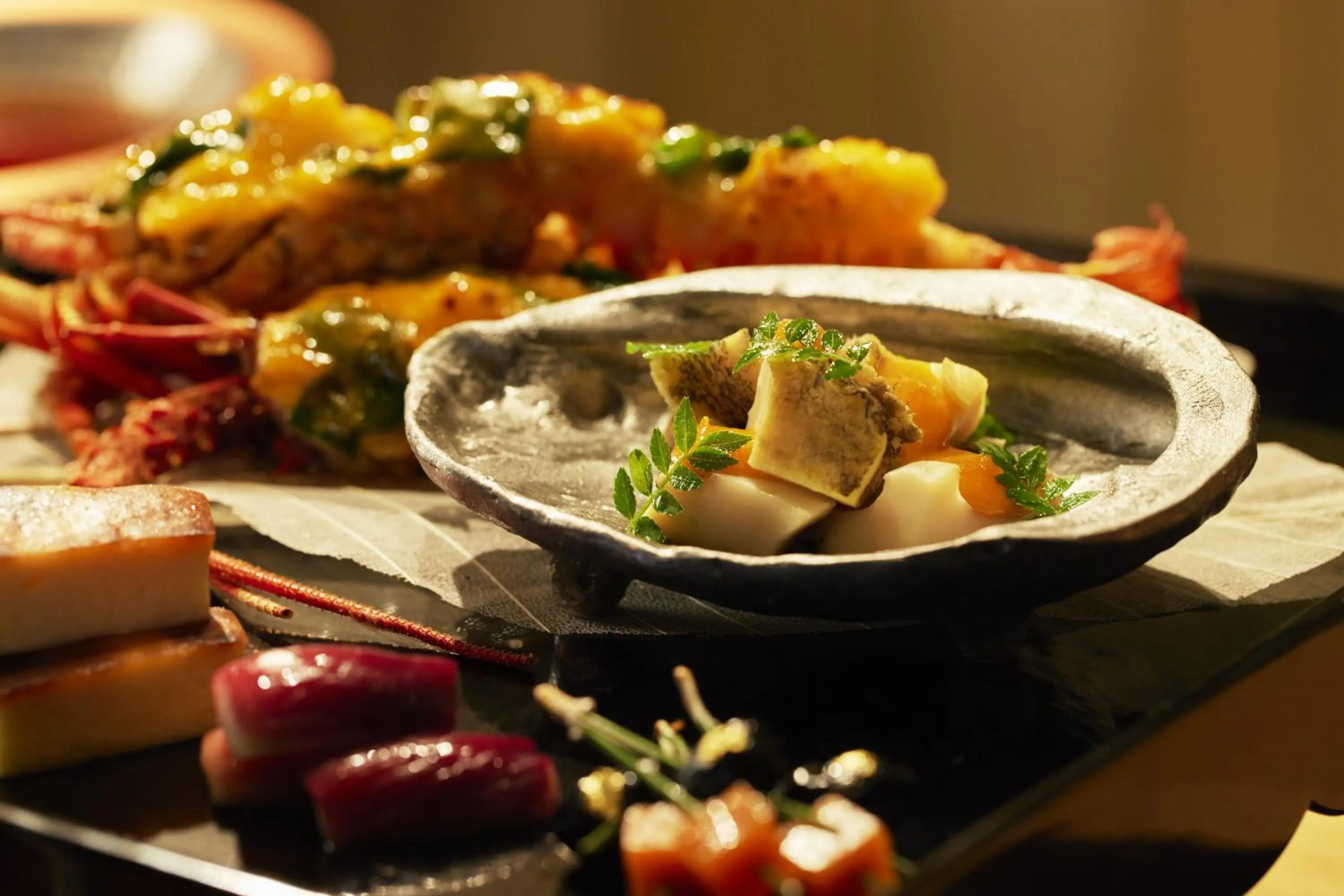 Dinner in Waqoo Naritasanmonzen