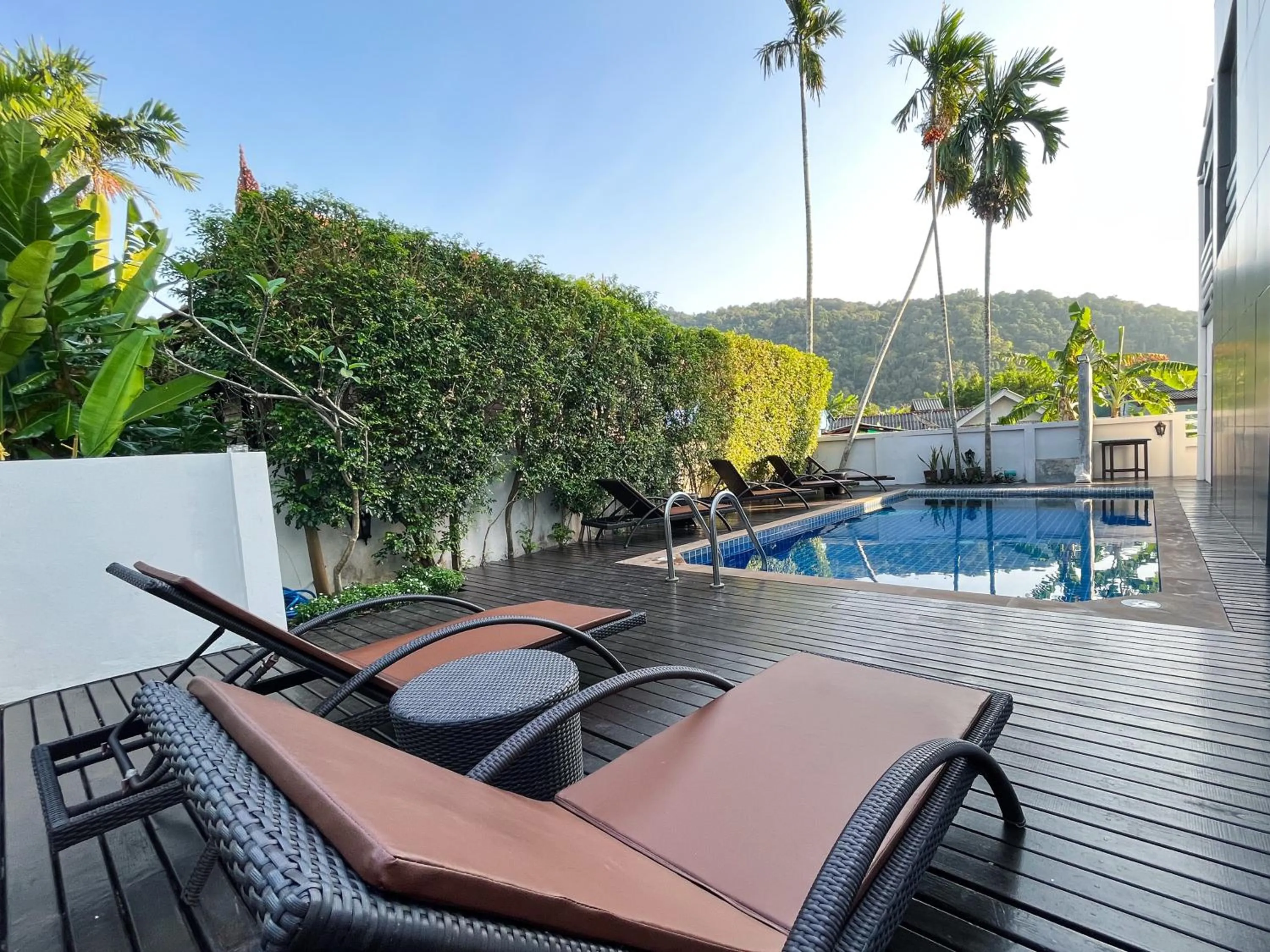 Swimming pool in Purepamvillage