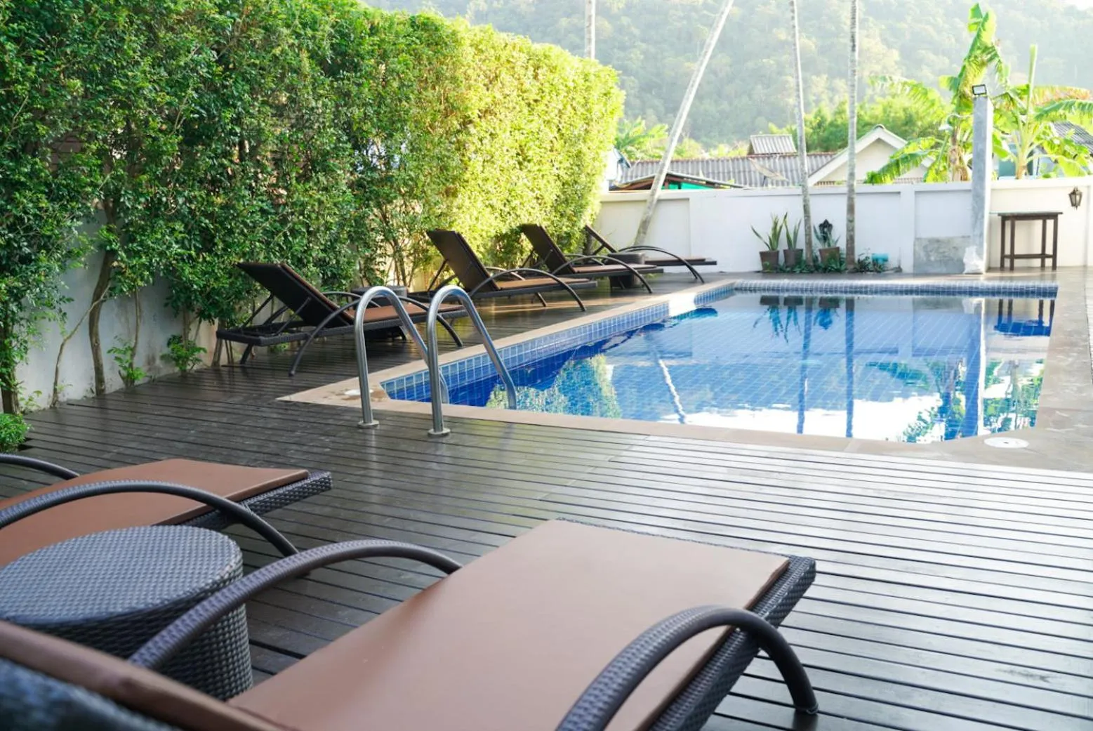 Swimming pool in Purepamvillage