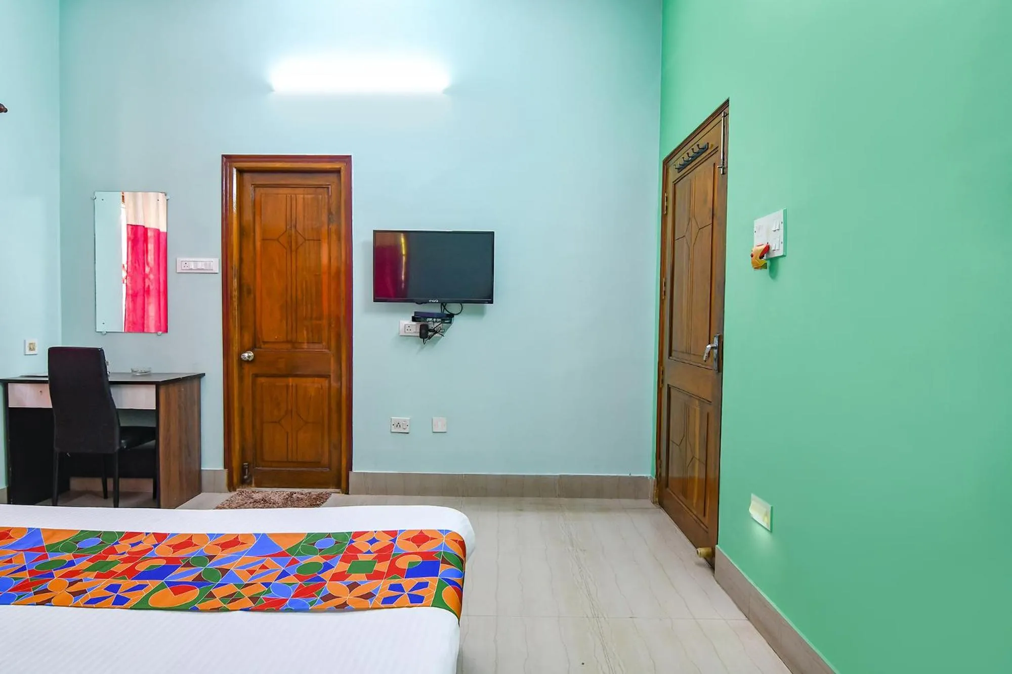 Bed in FabHotel Vicky