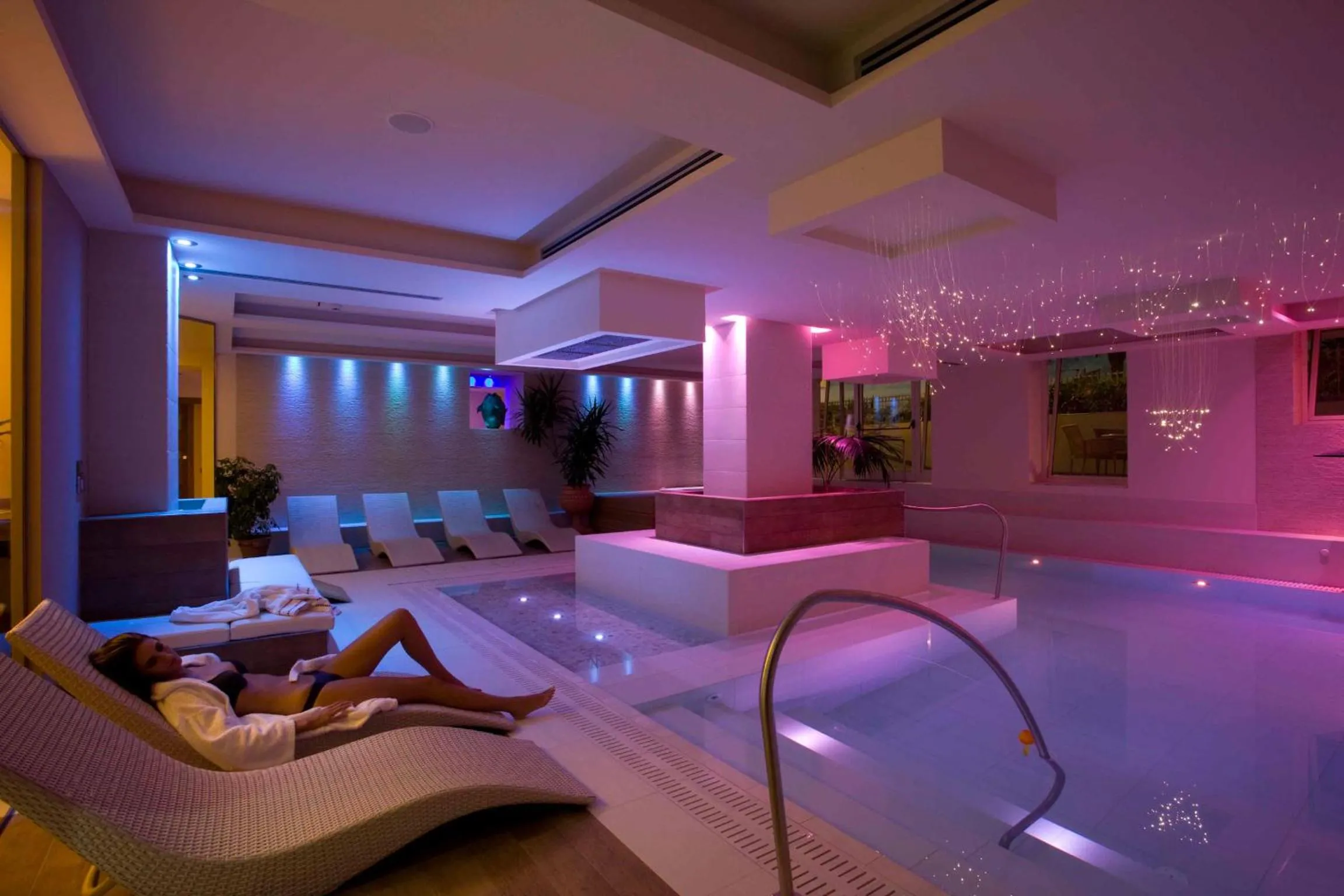 Hot Tub in Hotel Miramare