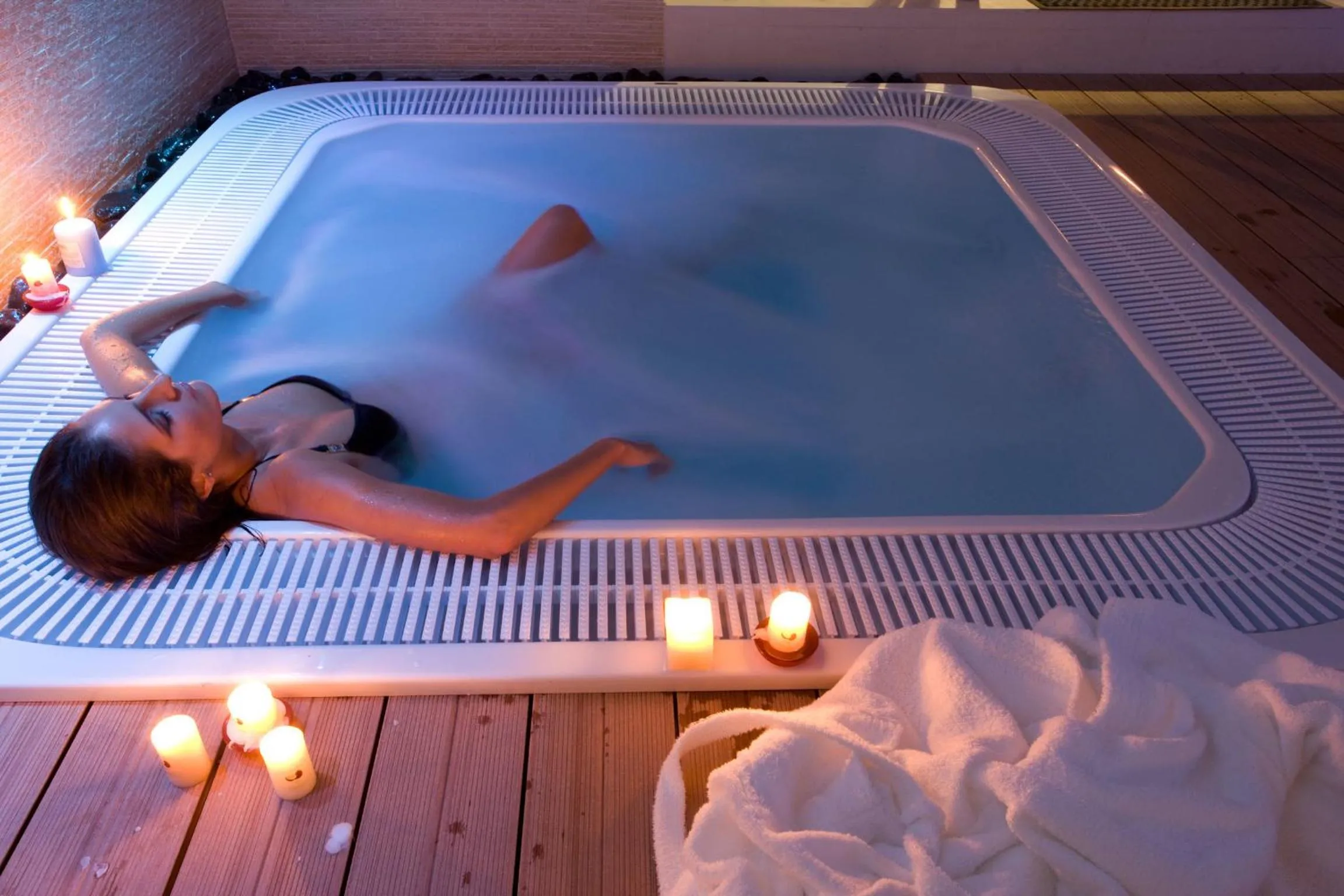 Hot Tub in Hotel Miramare