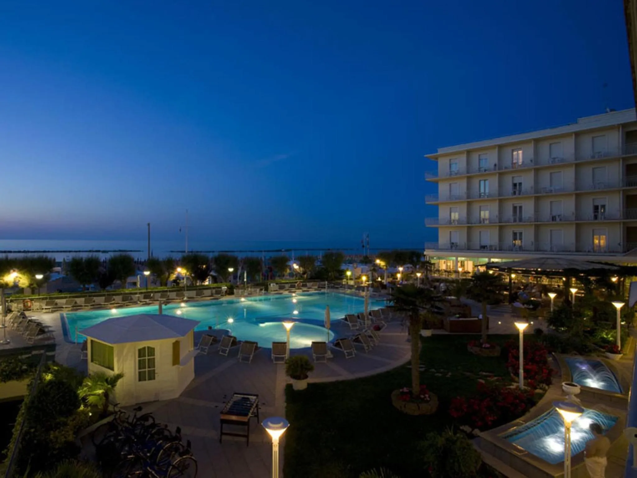 Garden in Hotel Miramare