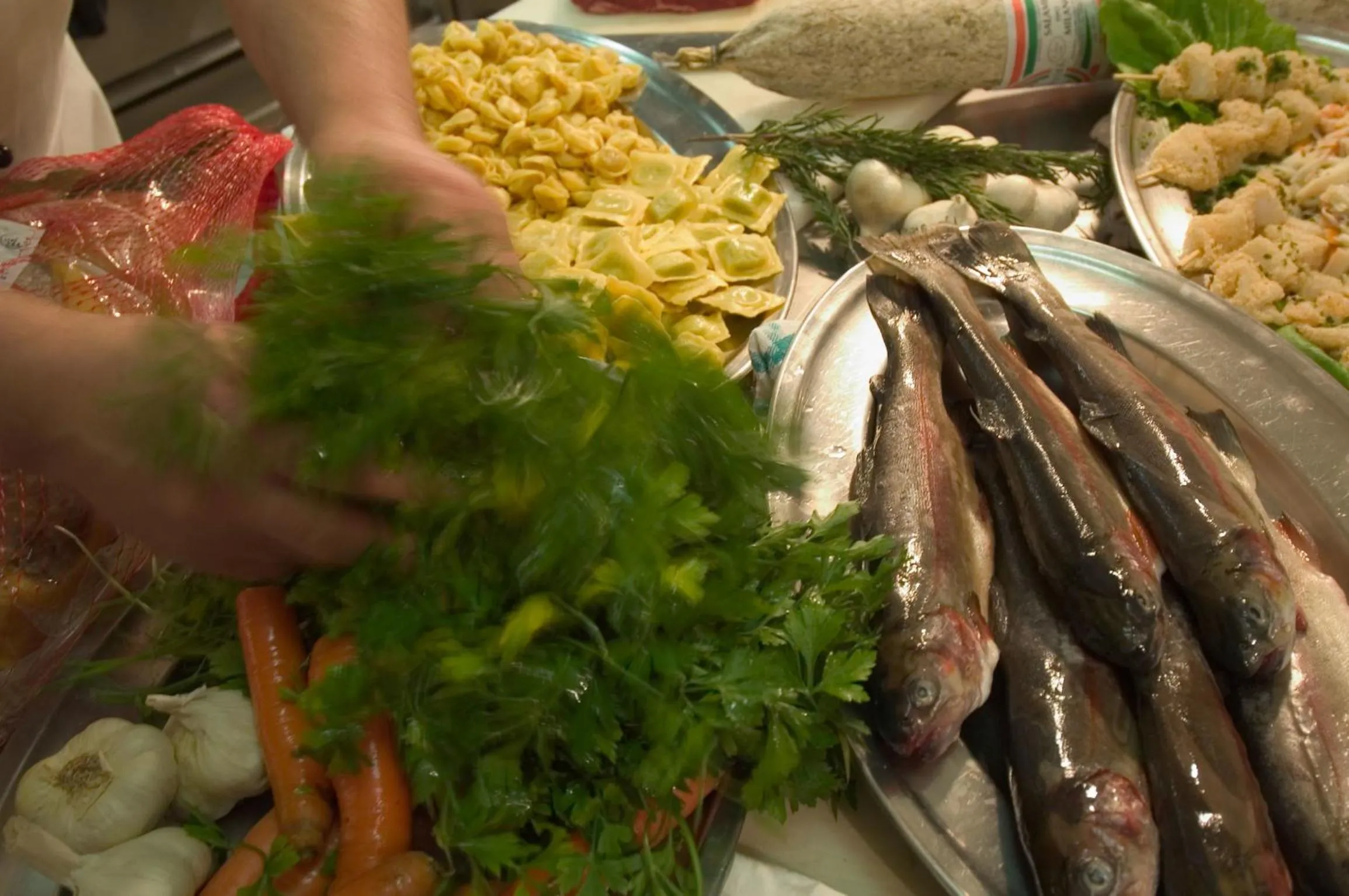 Meals in Hotel Miramare