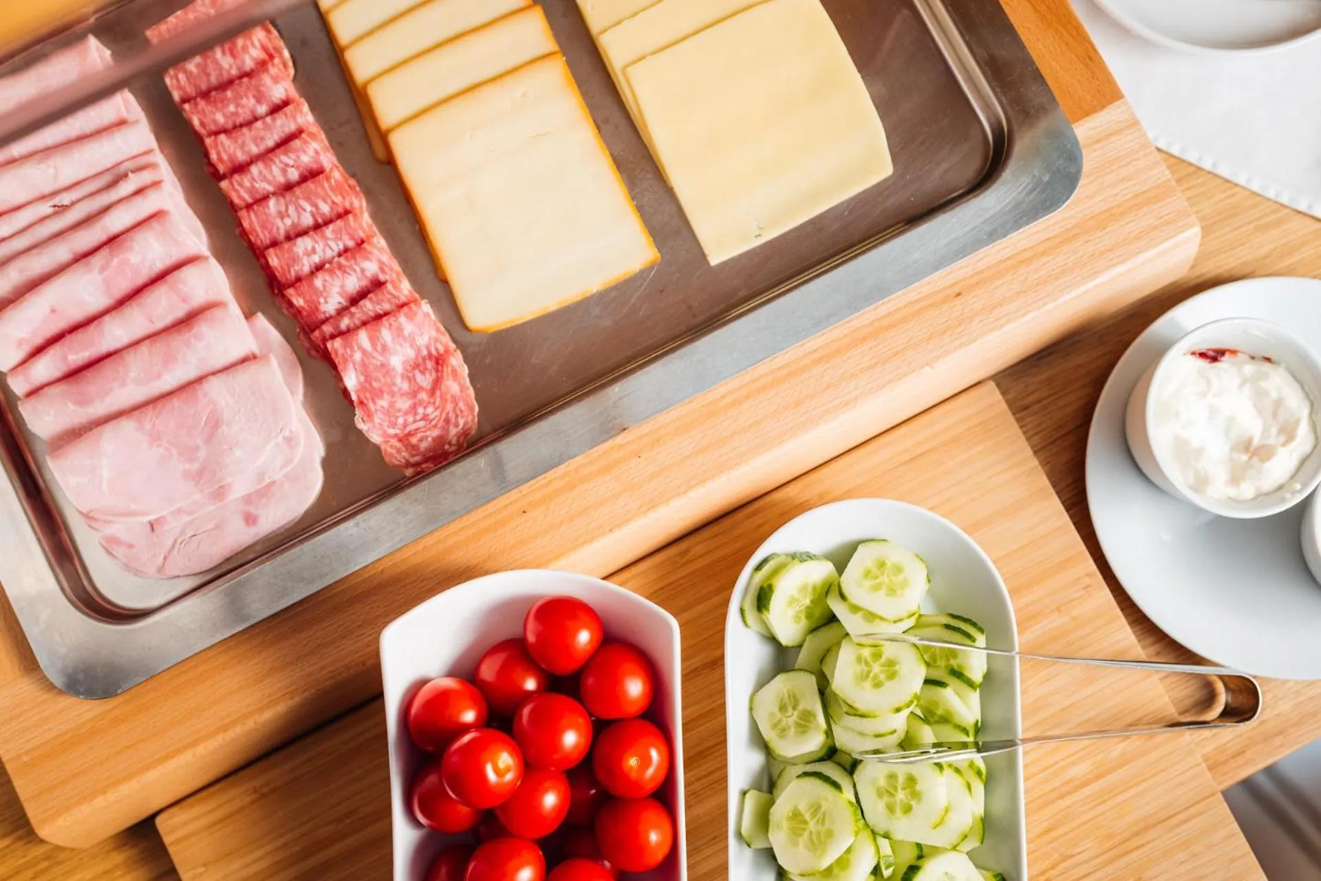 Buffet breakfast in Penzion a vinařství U Vrbů