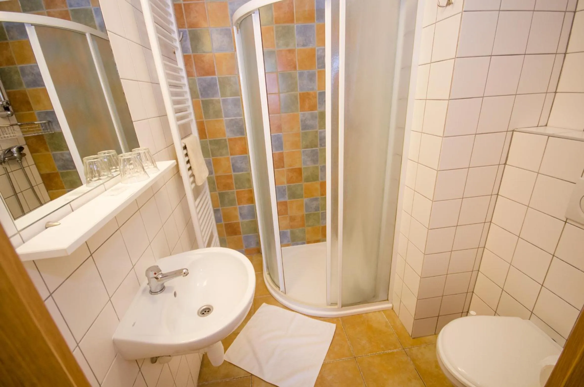 Shower in Penzion a vinařství U Vrbů