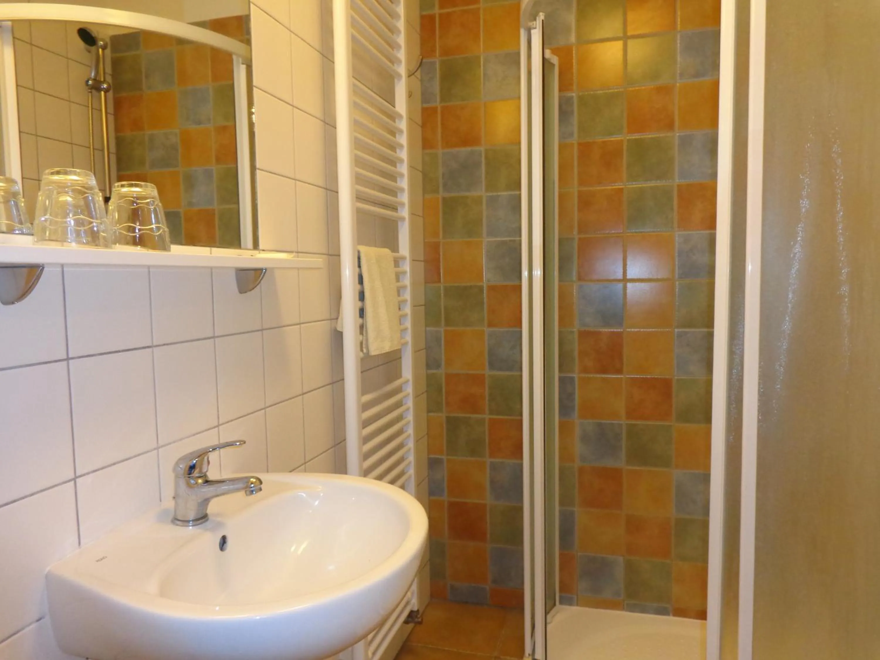 Shower in Penzion a vinařství U Vrbů