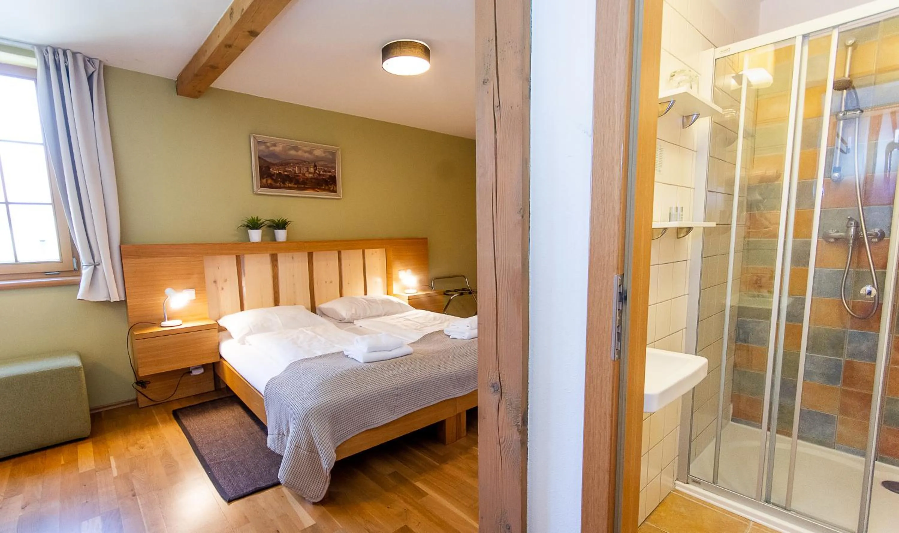 Bathroom in Penzion a vinařství U Vrbů