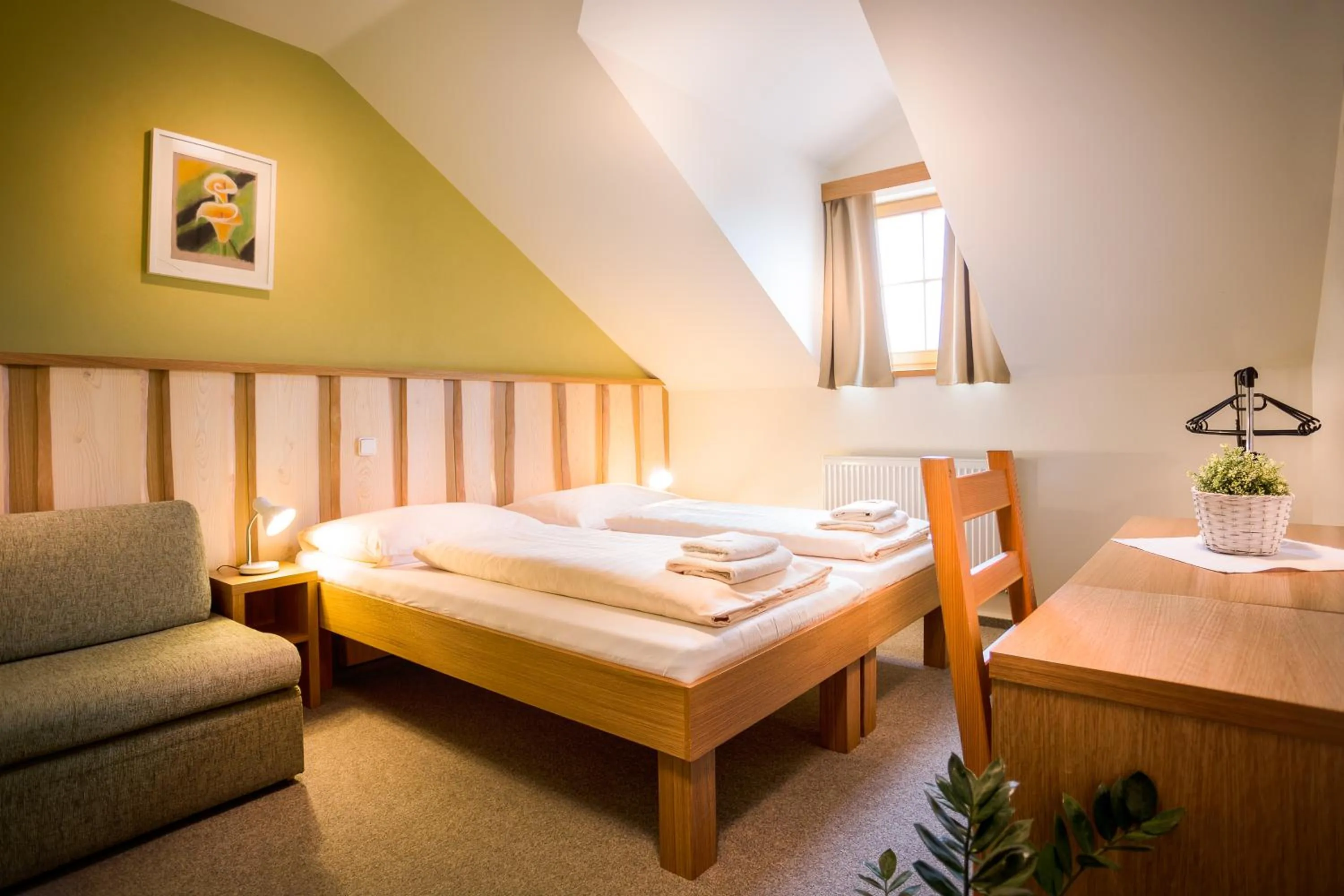 Bedroom in Penzion a vinařství U Vrbů