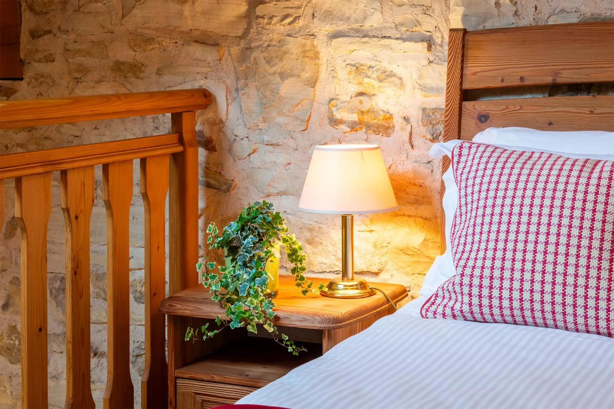 Bed in Villa Bonomo Charme Hotel