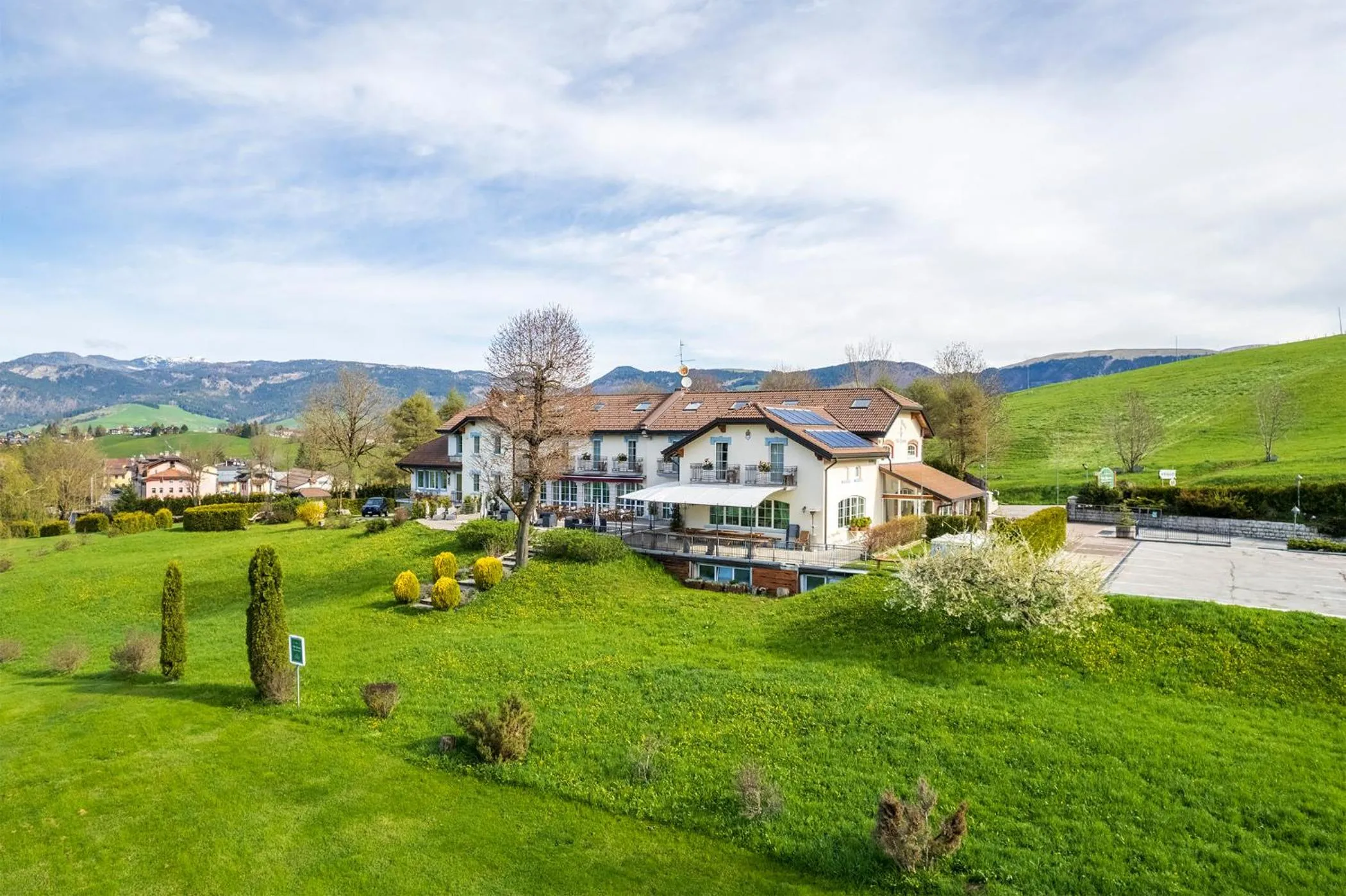Property building in Villa Bonomo Charme Hotel