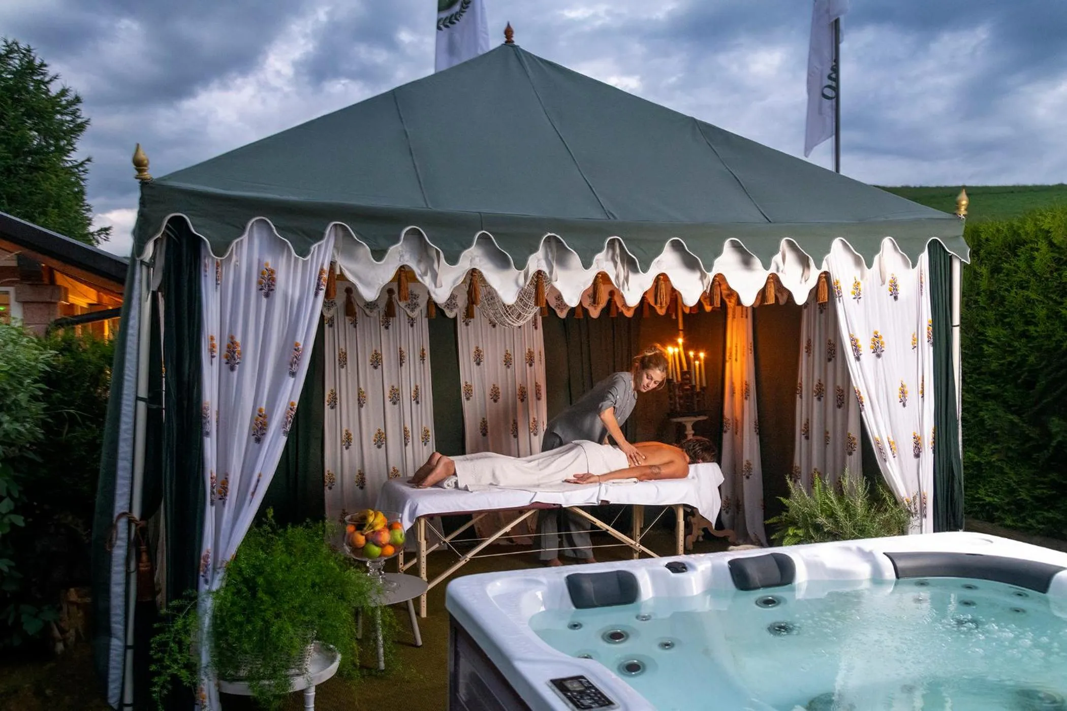 Spa and wellness centre/facilities in Villa Bonomo Charme Hotel