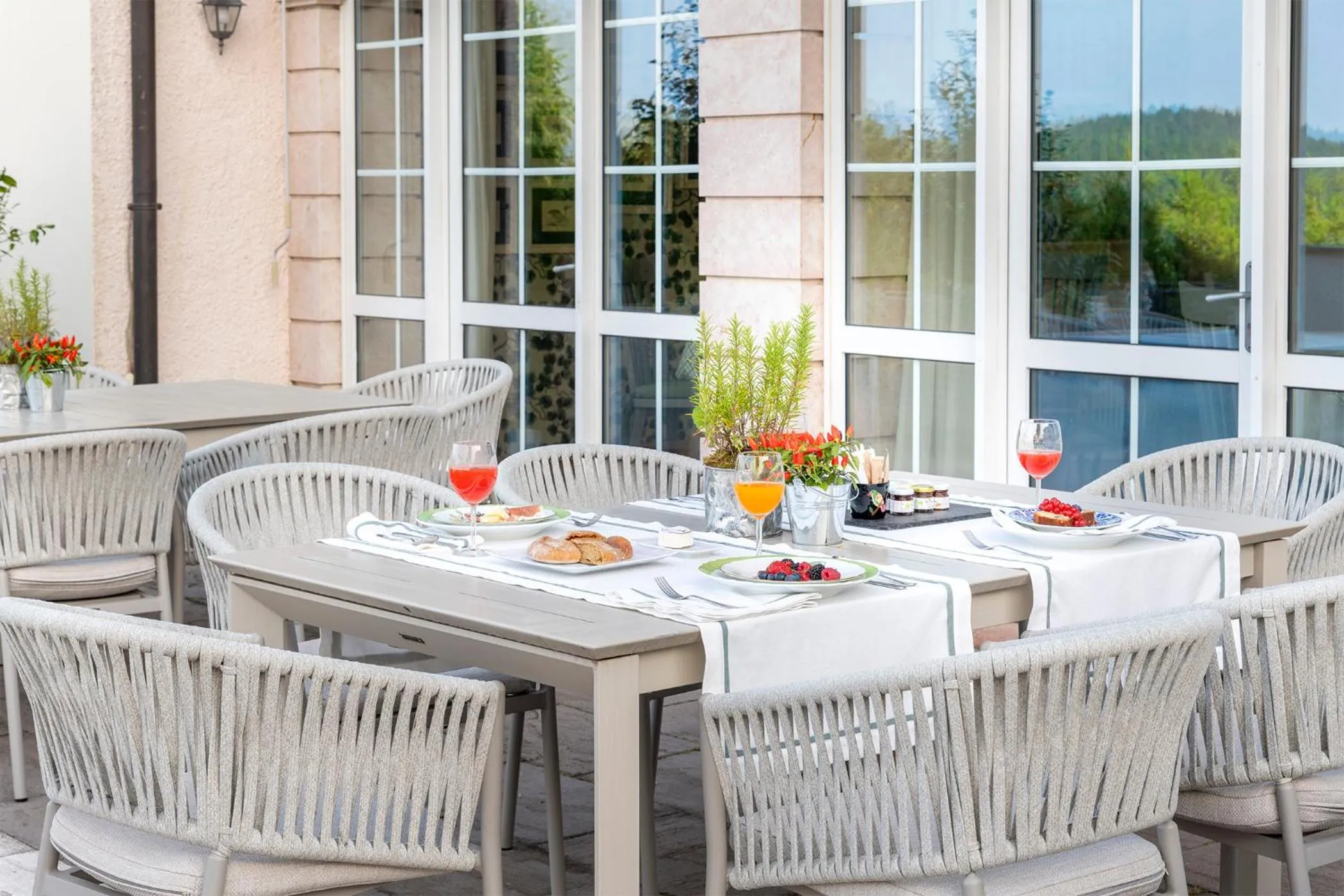 Restaurant/places to eat in Villa Bonomo Charme Hotel