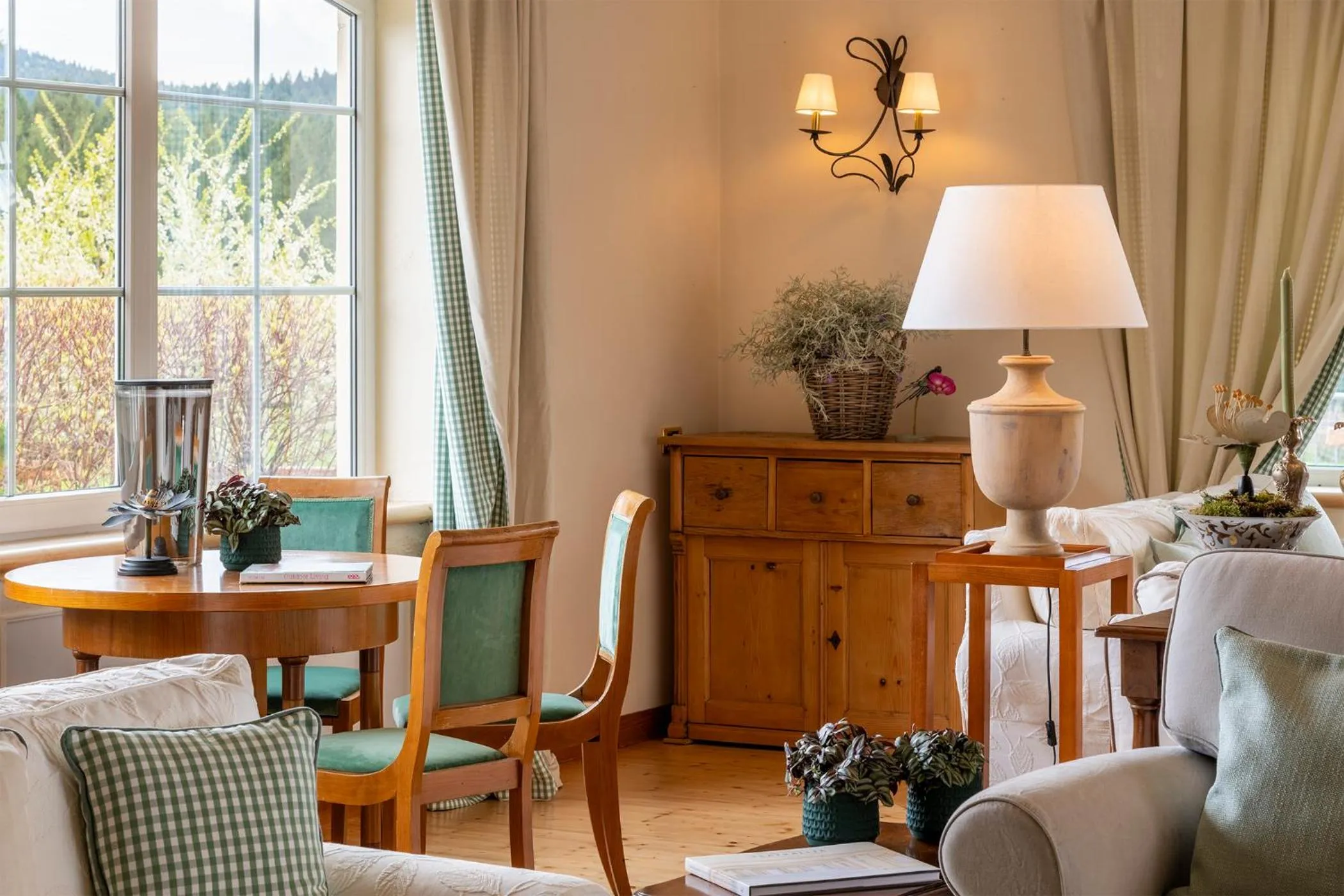 Living room in Villa Bonomo Charme Hotel