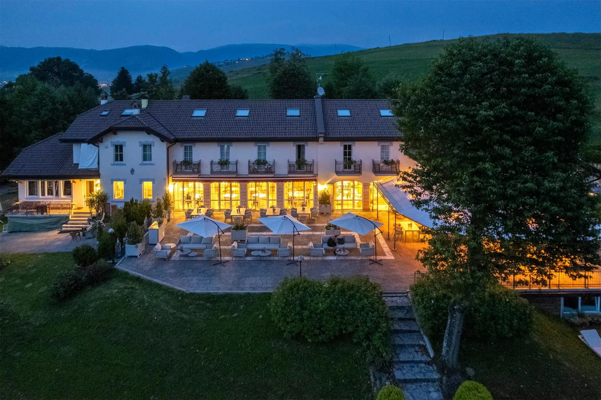 Property building in Villa Bonomo Charme Hotel