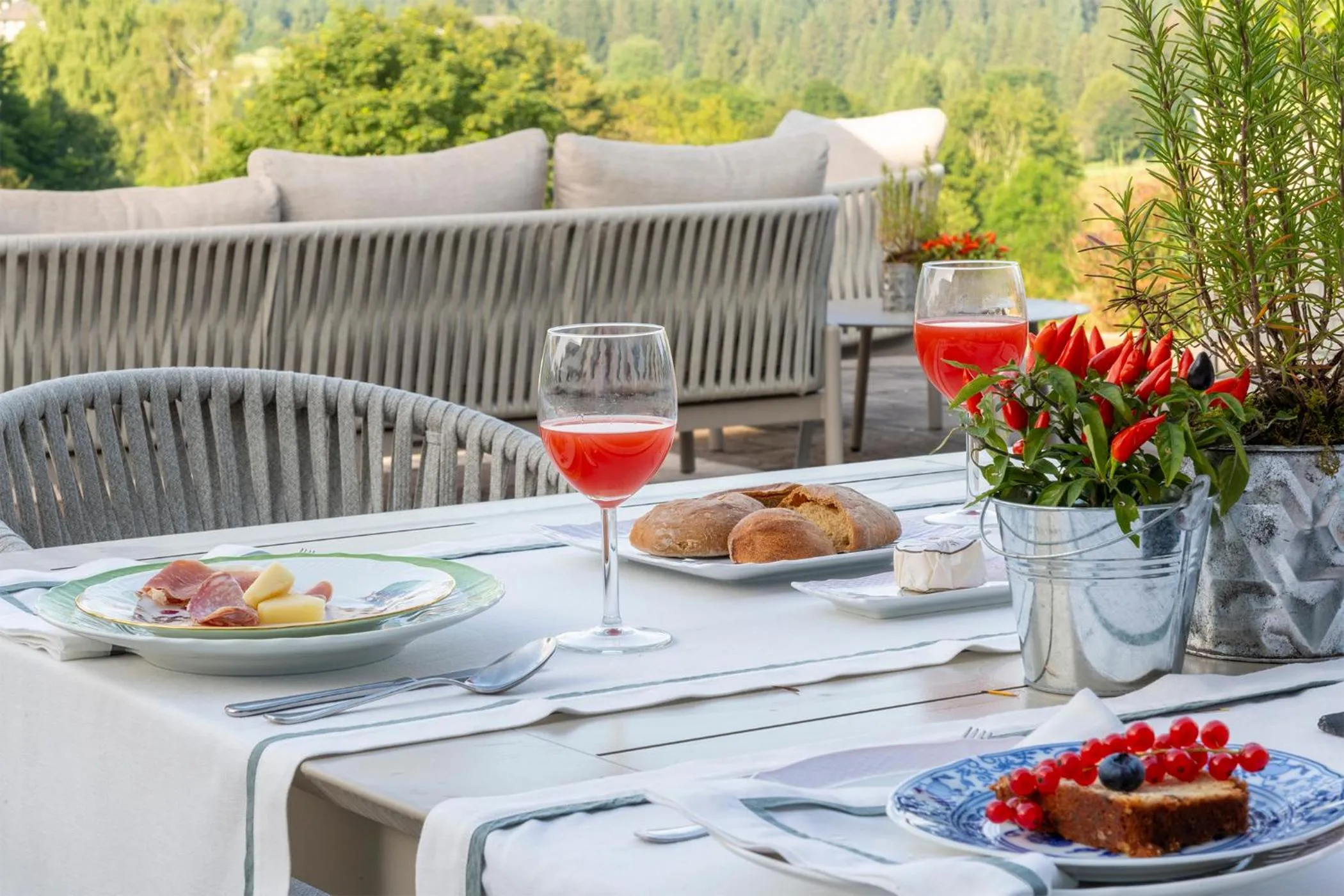 Restaurant/places to eat in Villa Bonomo Charme Hotel
