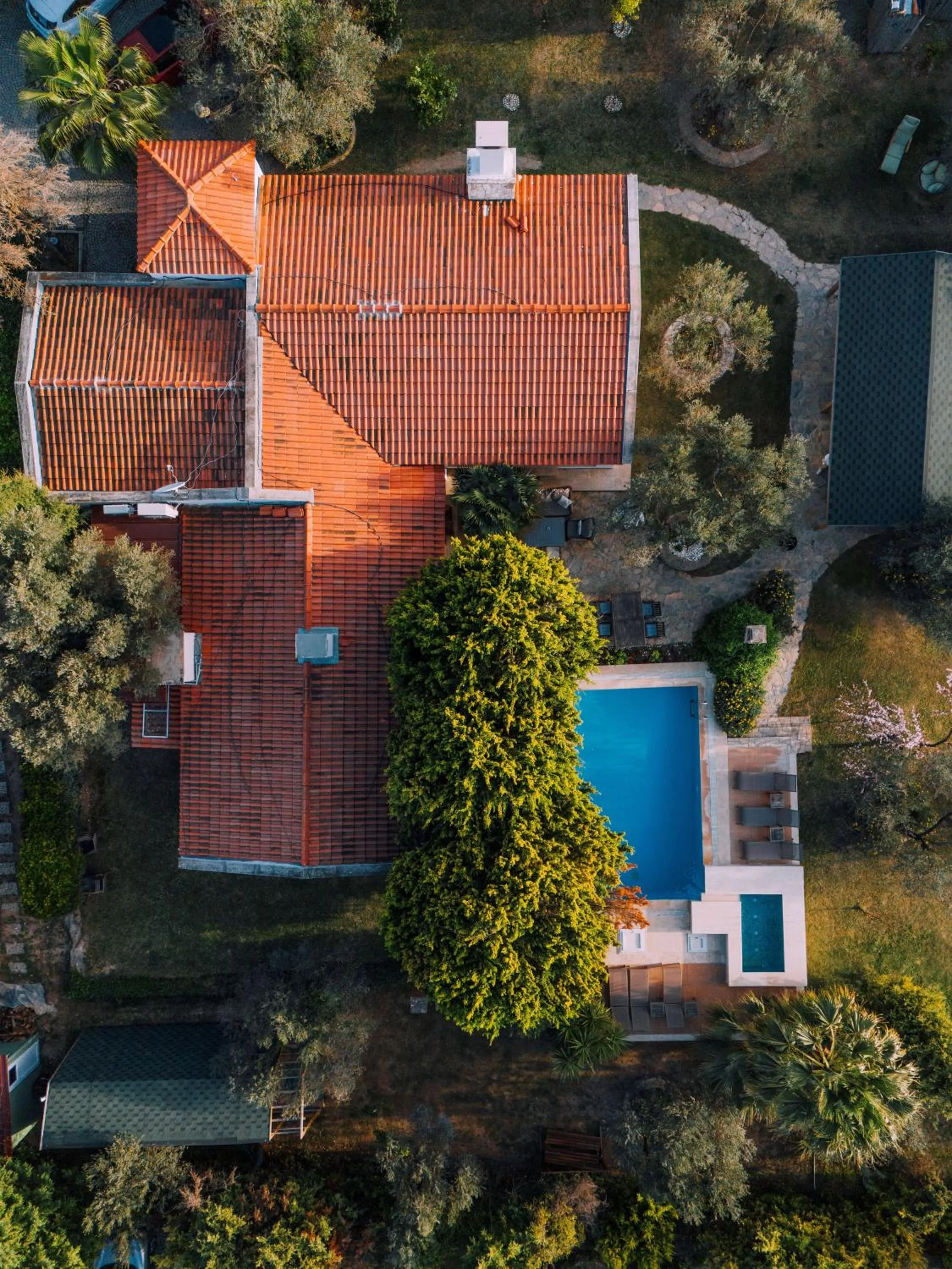 Bird's eye view in Bir Dem Urla