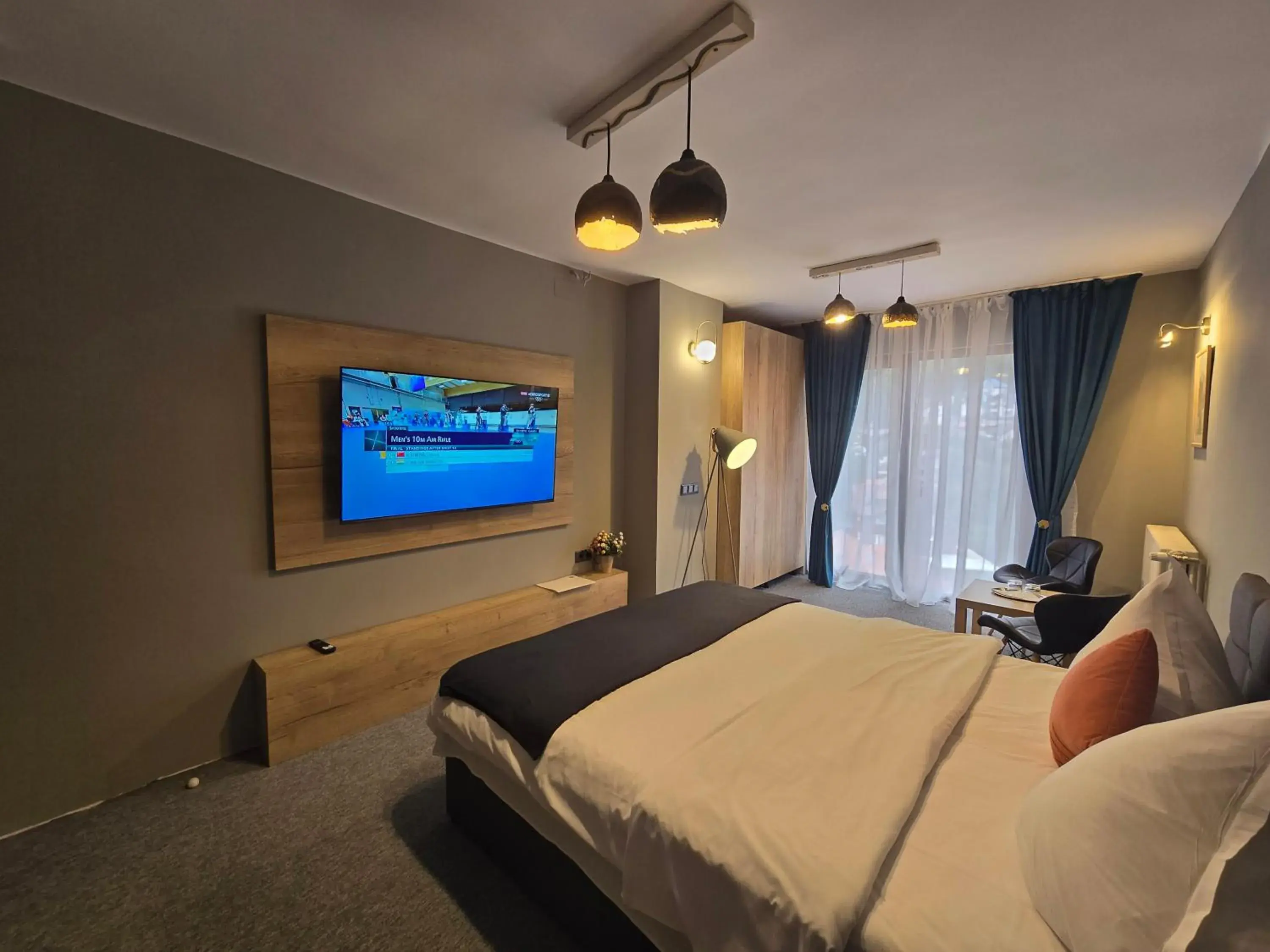 TV and multimedia, Bed in CASA FLORESCU TV and multimedia, Bed in CASA FLORESCU