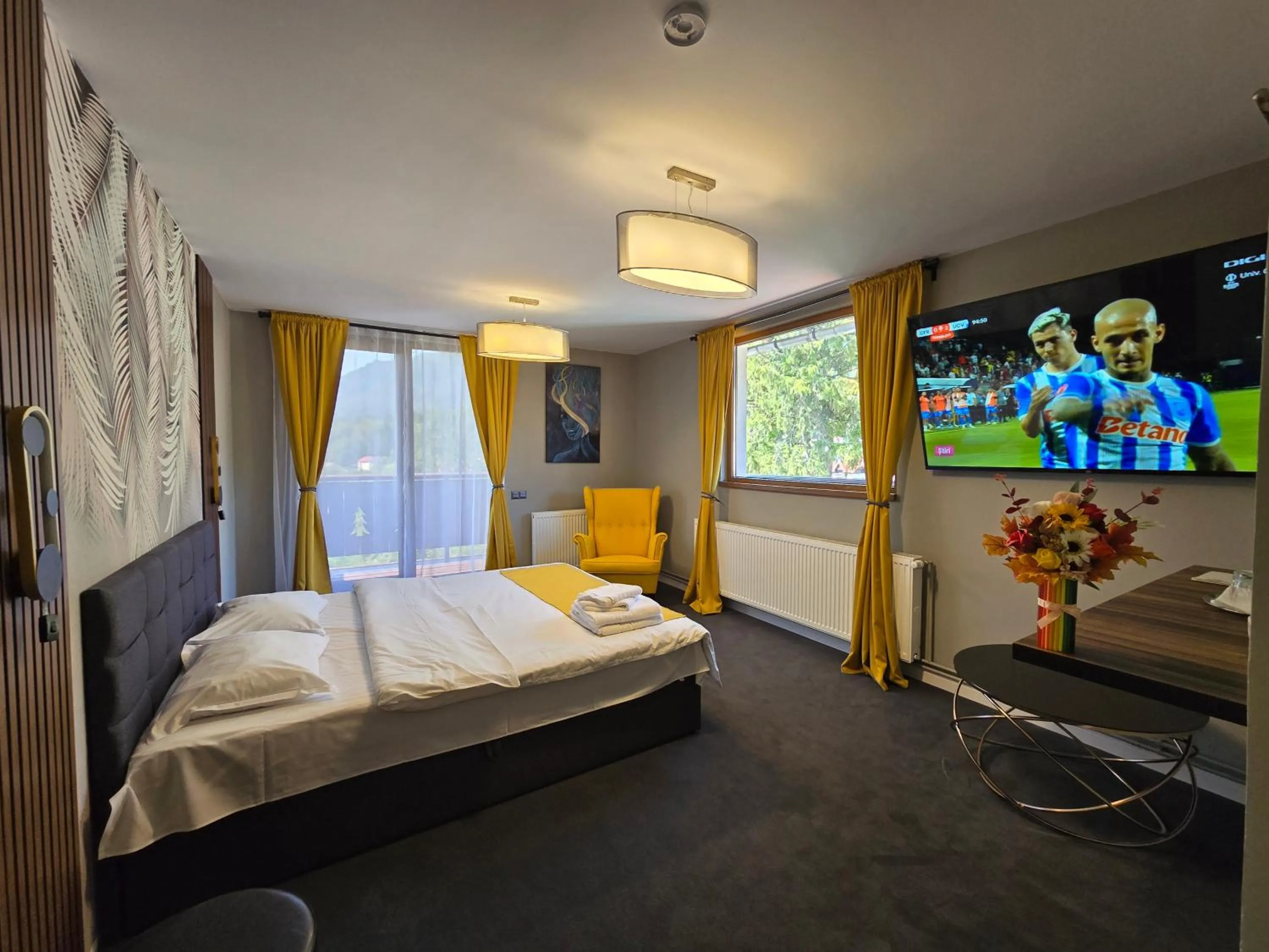 Communal lounge/ TV room in CASA FLORESCU