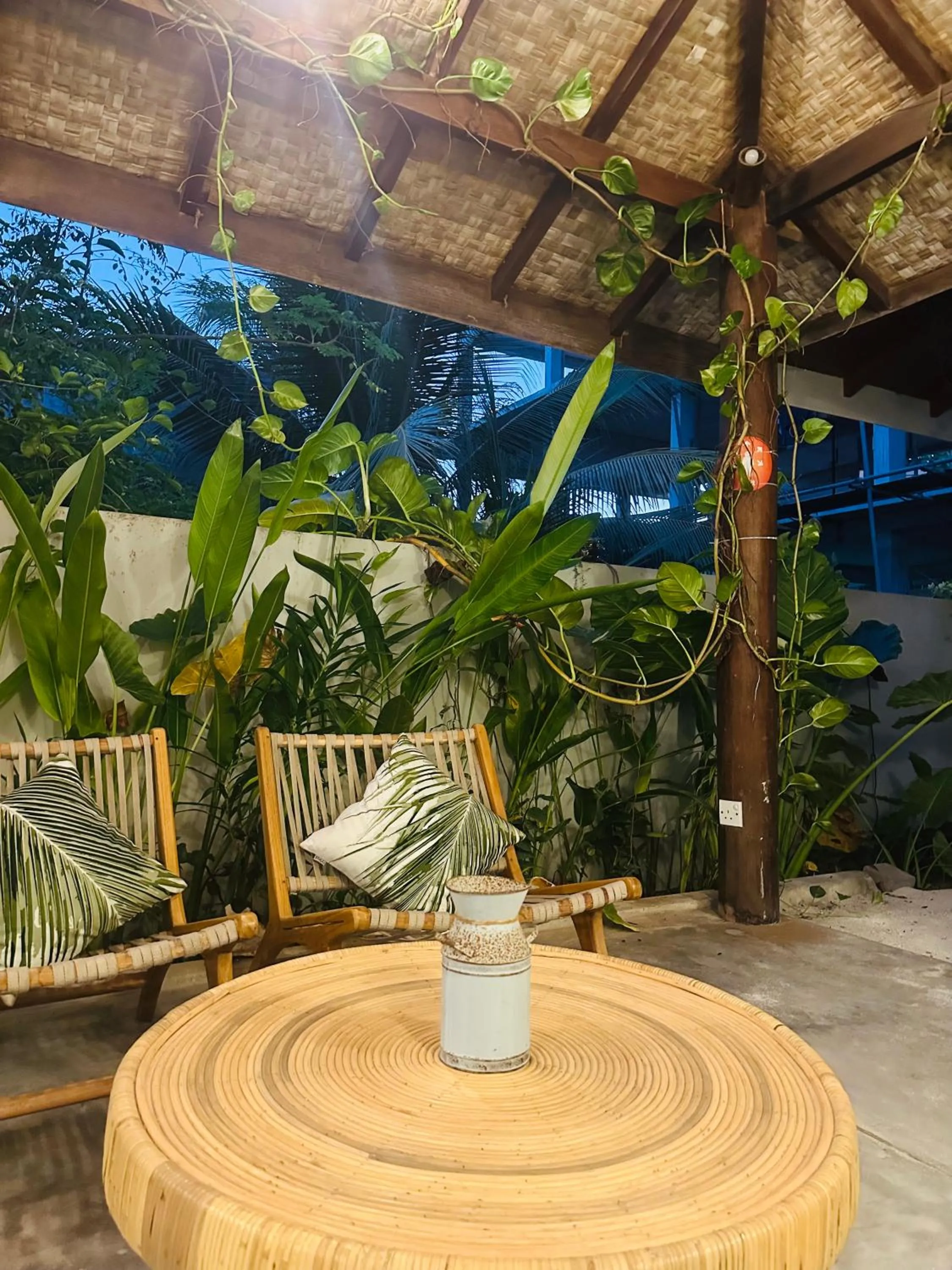 Lobby or reception in Thundi Sea View