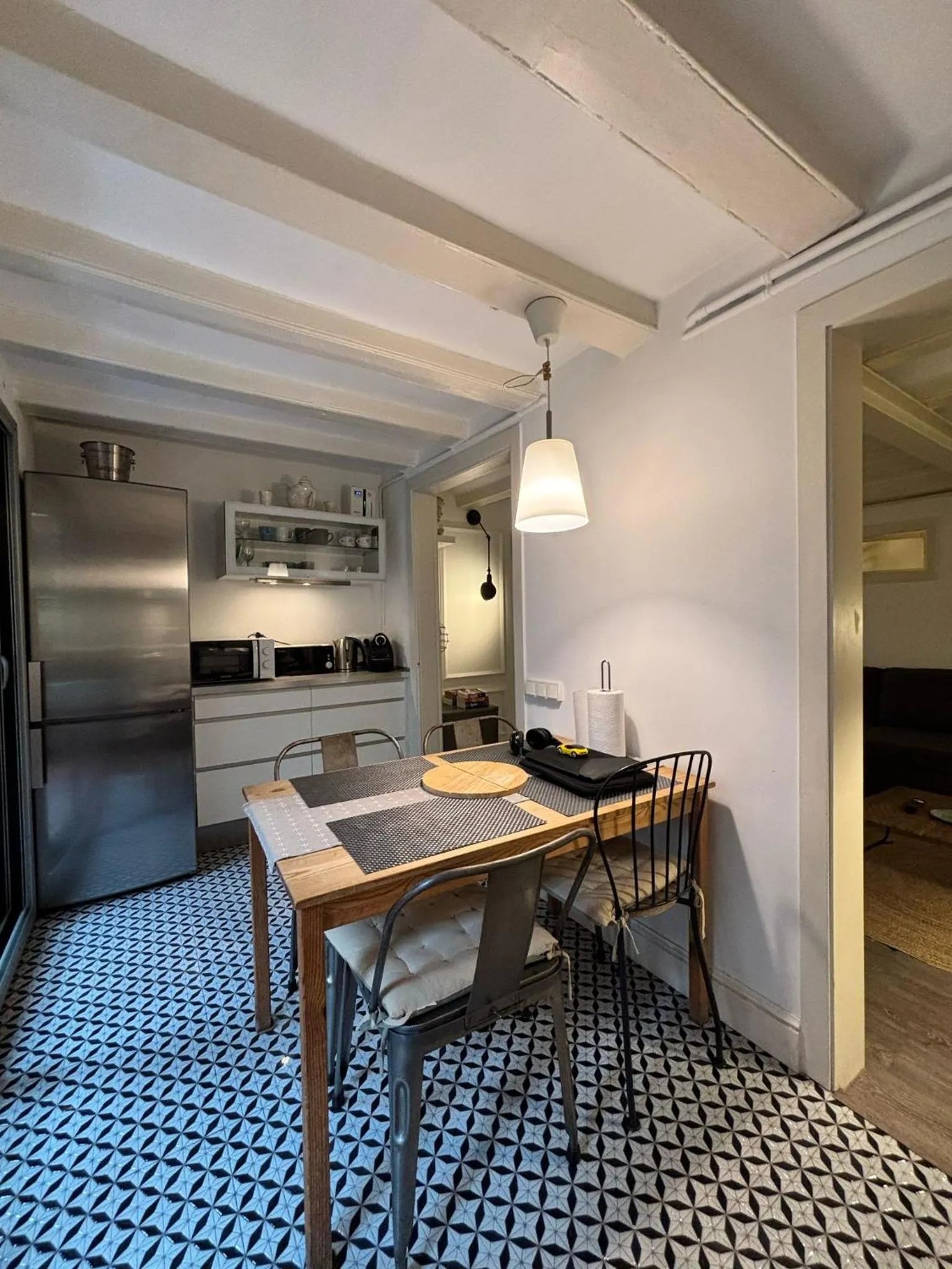 Kitchen or kitchenette in Rosselló Apartment