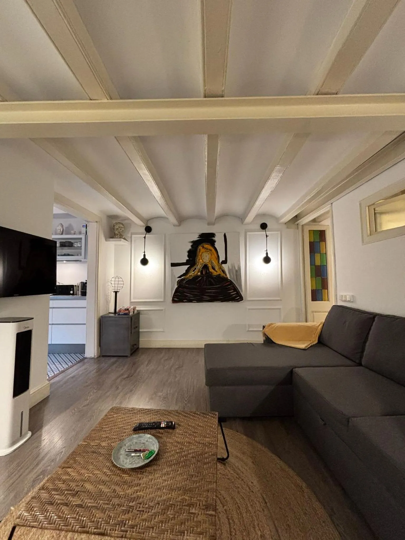 Living room in Rosselló Apartment