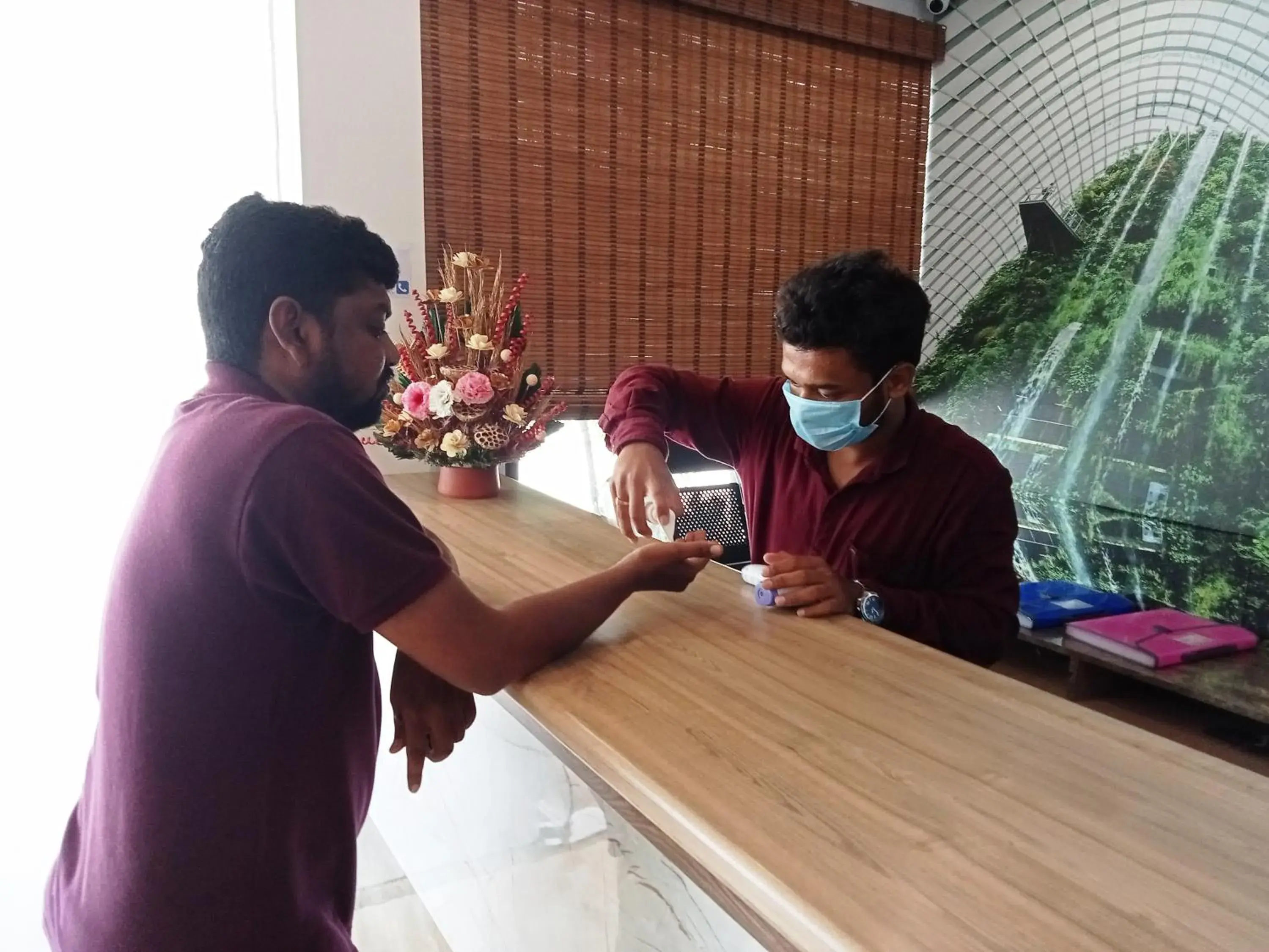 Lobby or reception in JB Residency Lobby or reception in JB Residency