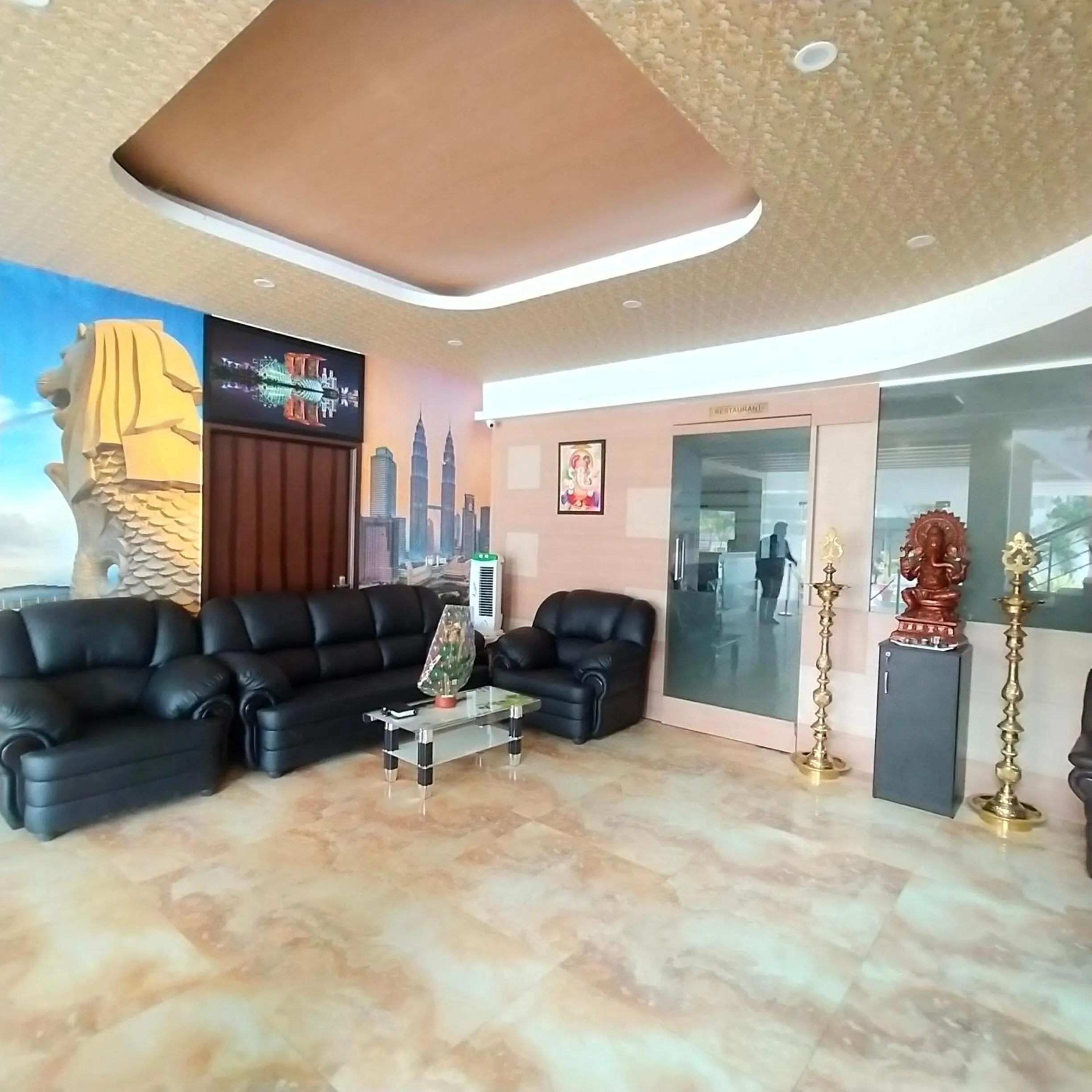 Lobby or reception in JB Residency