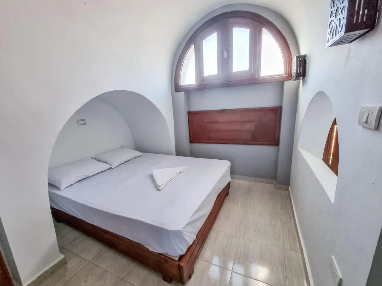 Bed in Coral Reefs Hotel Dahab