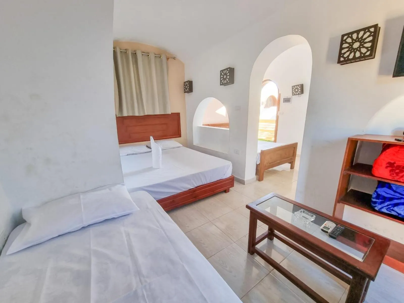 Bed in Coral Reefs Hotel Dahab