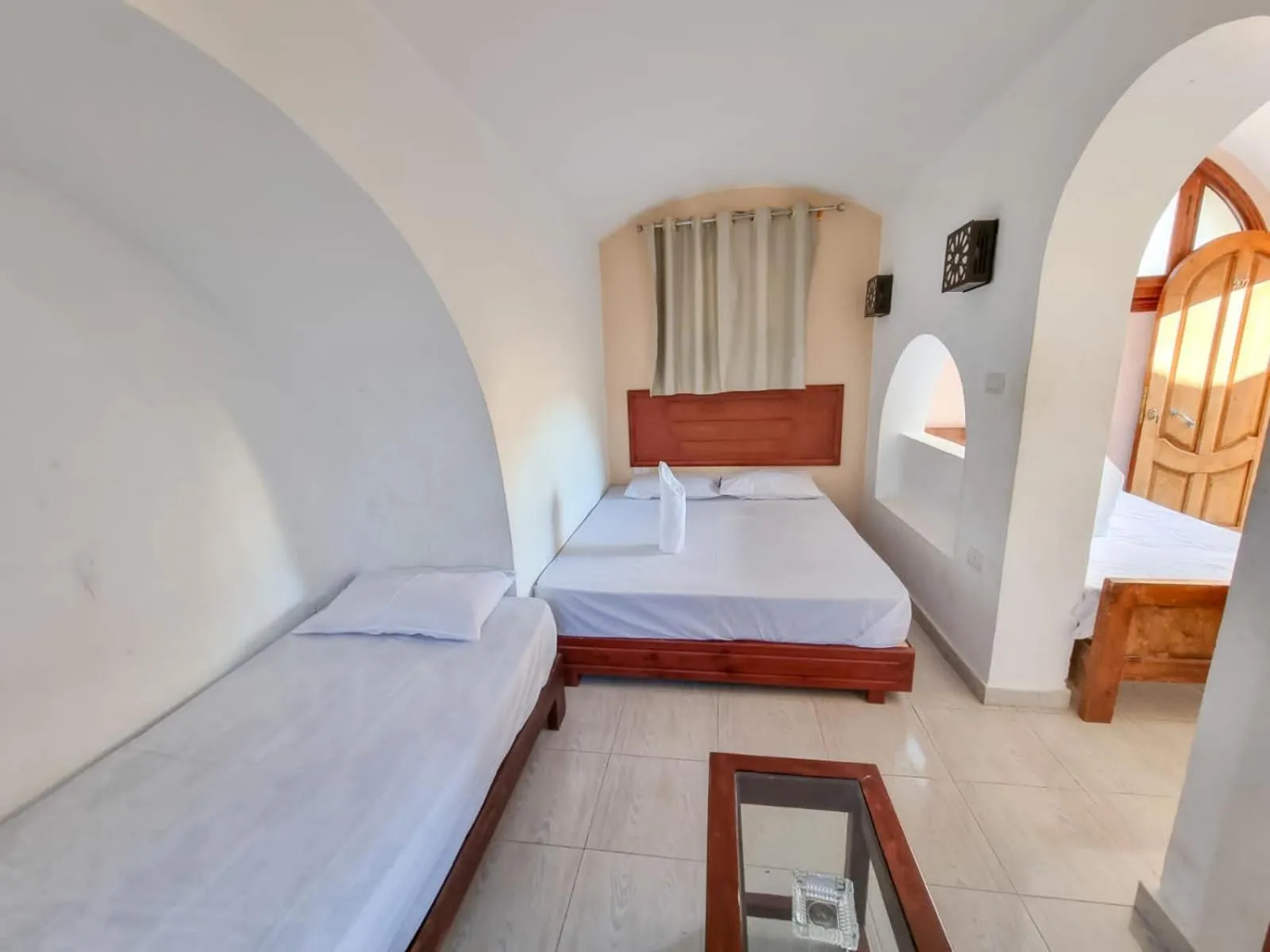 Bed in Coral Reefs Hotel Dahab