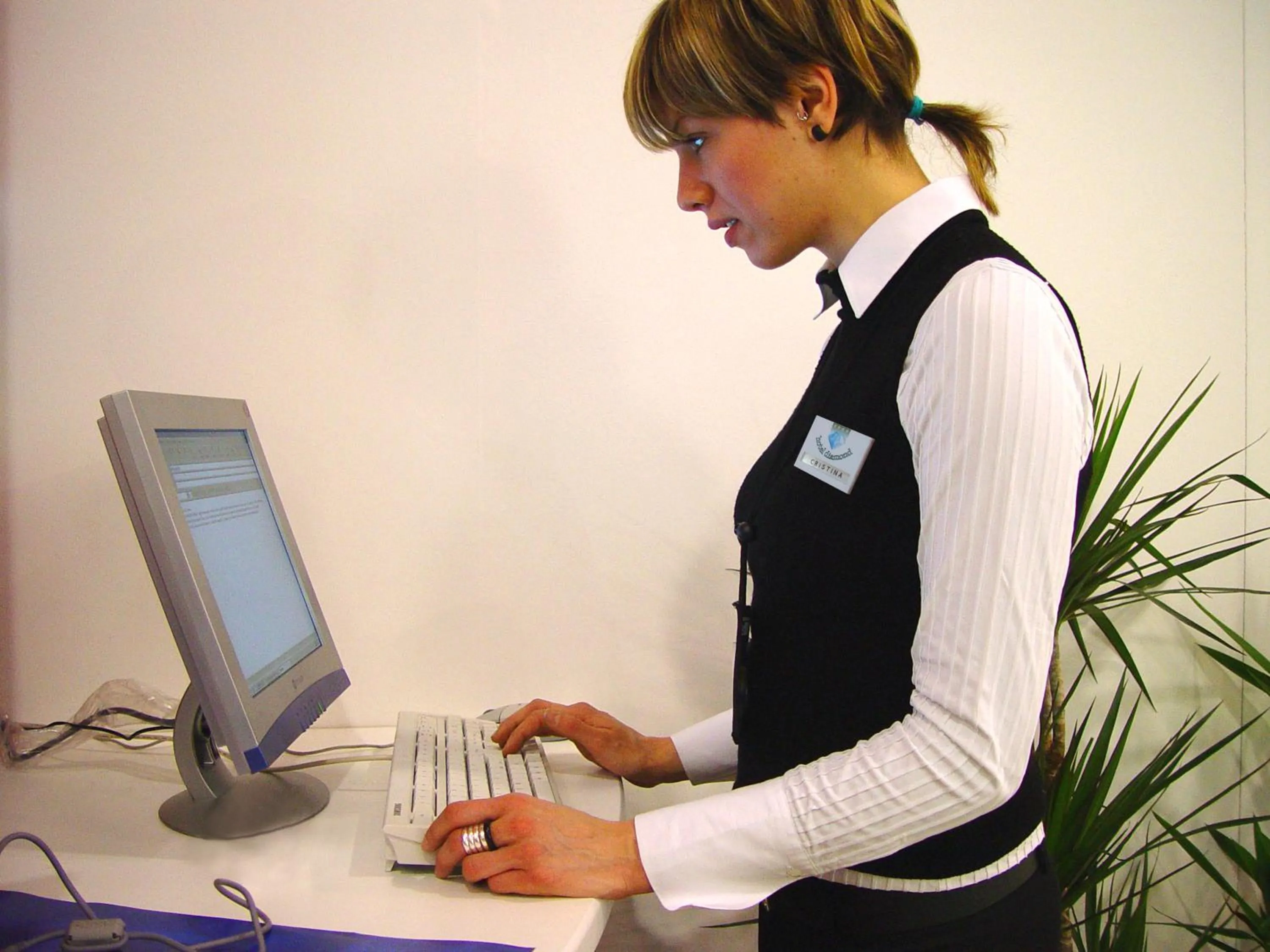 Lobby or reception in Hotel Diamond