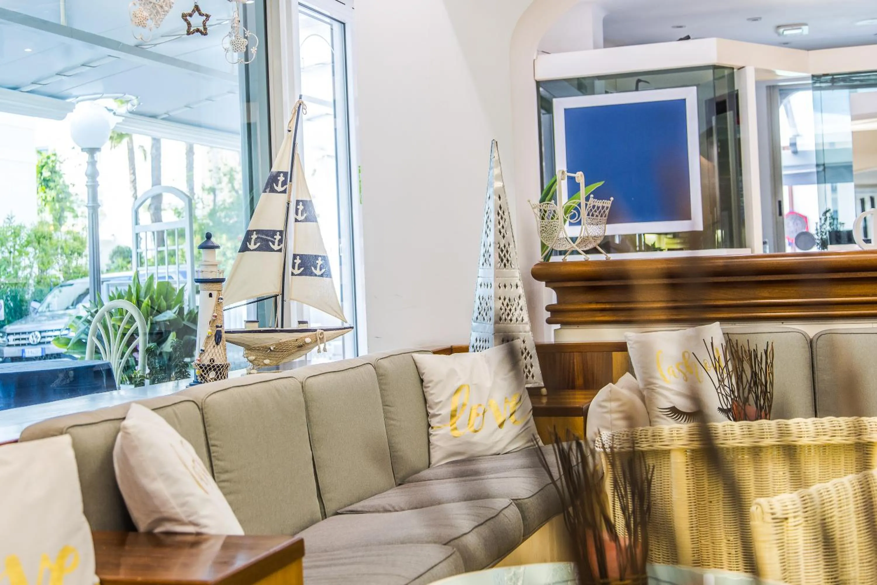 Lobby or reception in Hotel Diamond