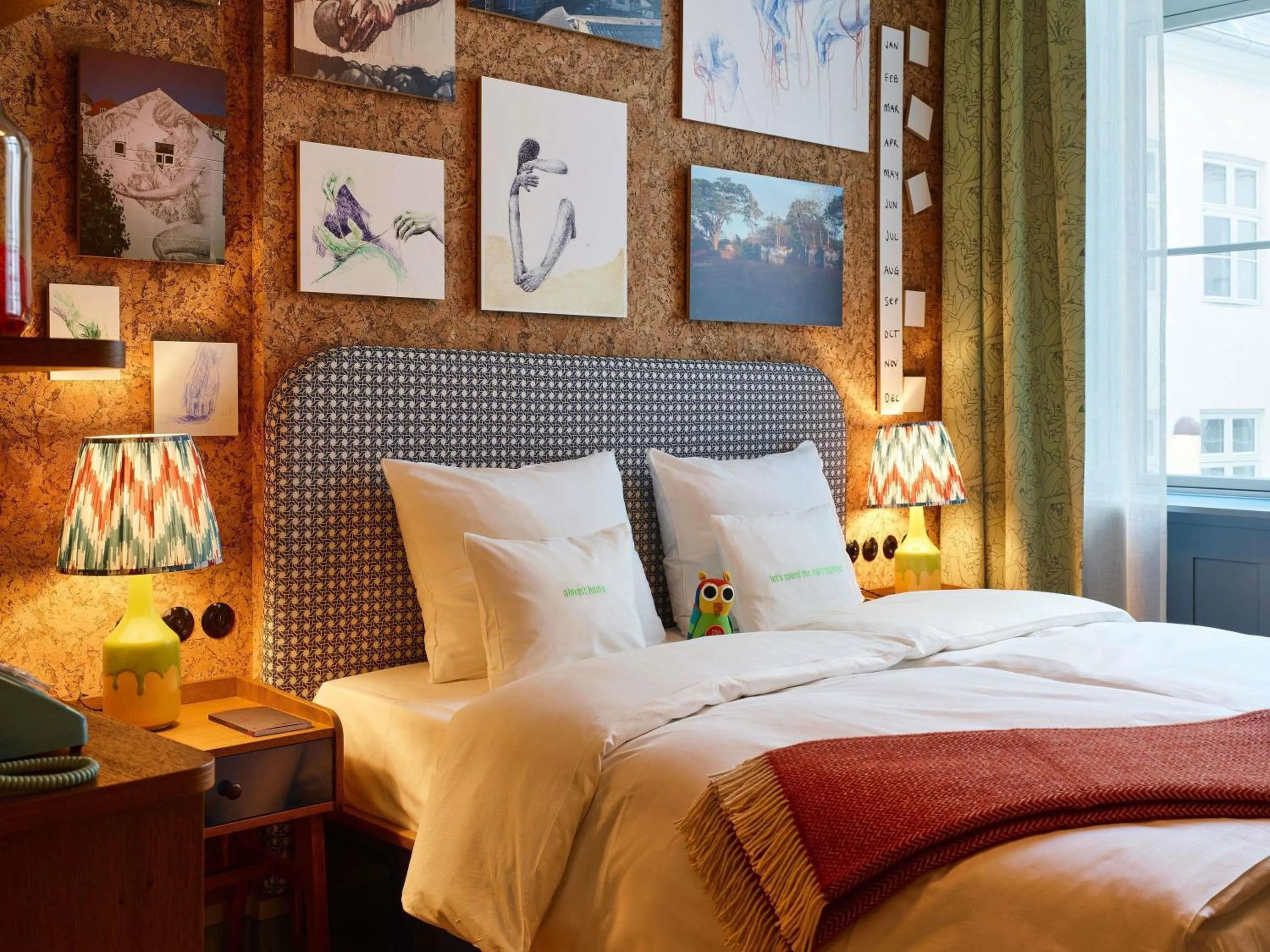 Bedroom, Bed in 25hours Hotel Indre By