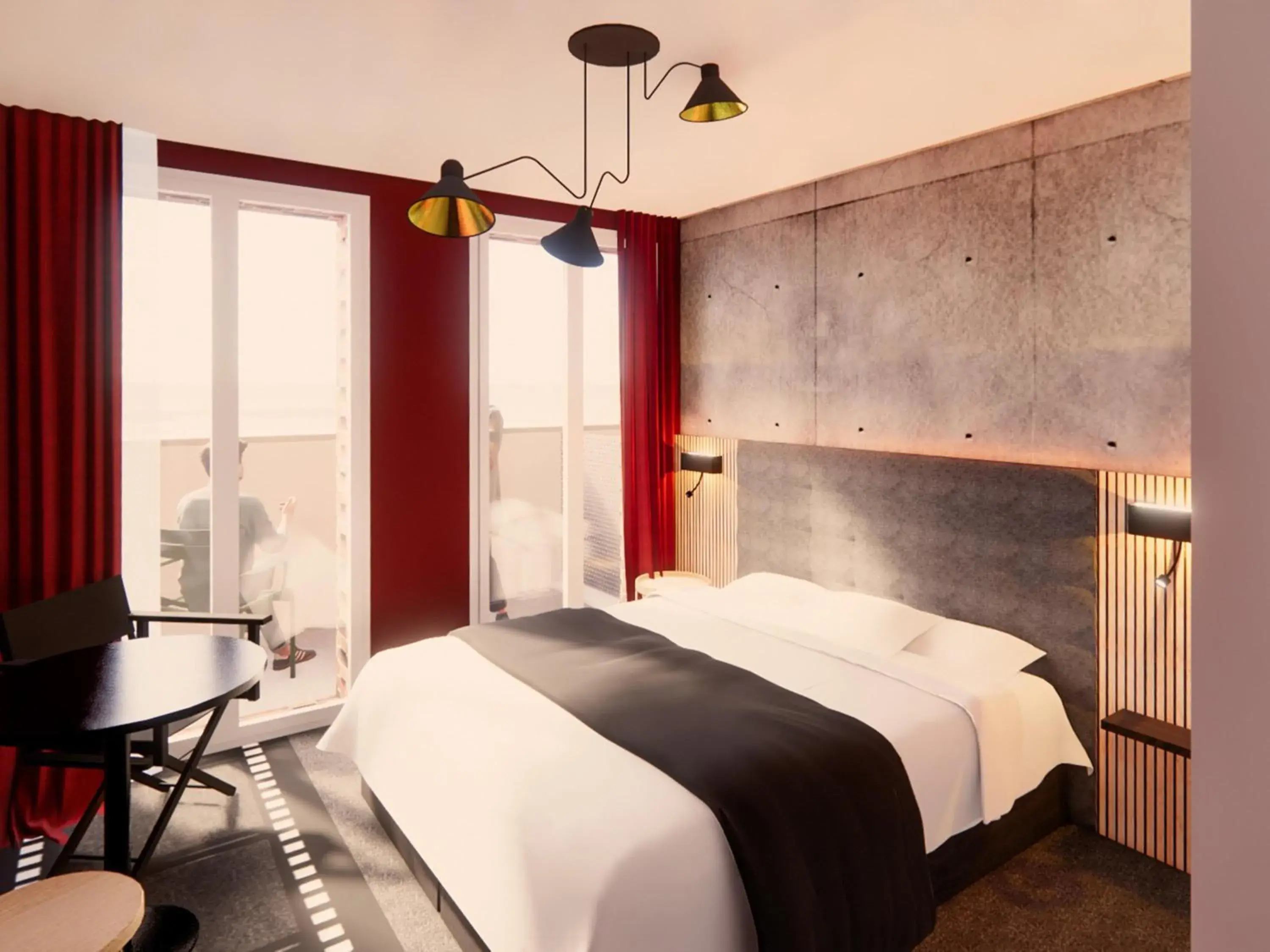 Bedroom, Bed in ibis Styles Lens Centre Gare Bedroom, Bed in ibis Styles Lens Centre Gare