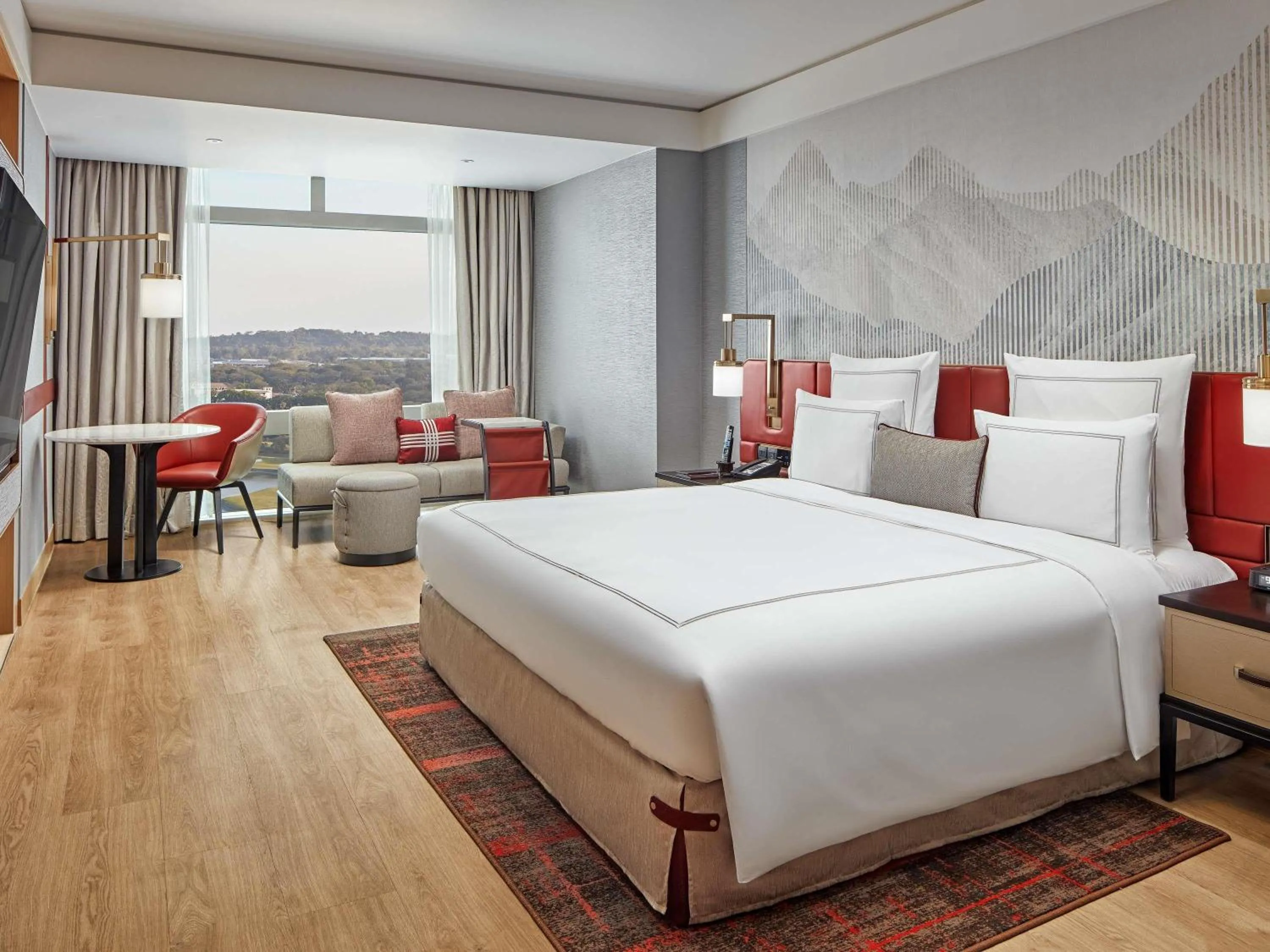 Bedroom, Bed in Swissôtel Clark Philippines