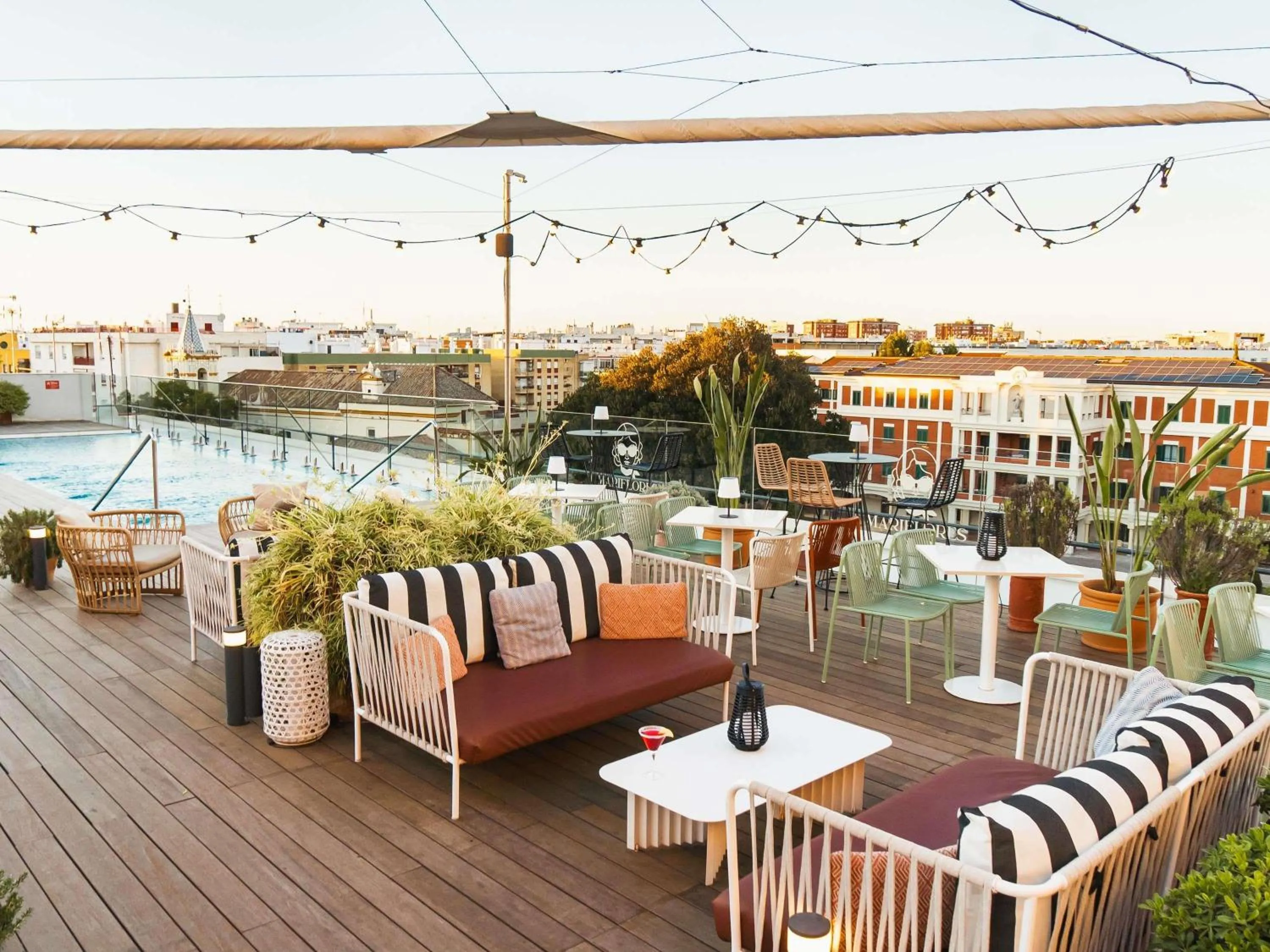 Pool view in Ibis Styles Sevilla City Santa Justa